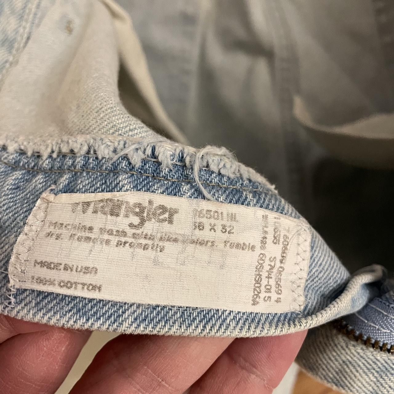 Wrangler Vintage Wrangler Denim Jeans 36/32 Size US 36 / EU 52 - 4 Thumbnail