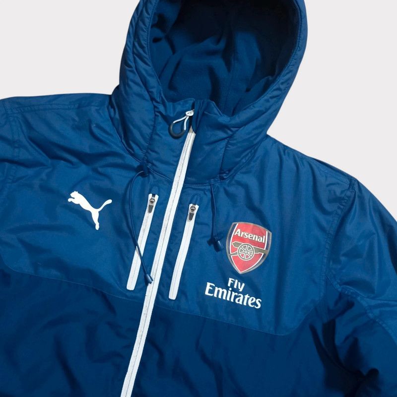 Puma Puma warm Arsenal Fly Emirates coach jacket Size US L / EU 52-54 / 3 - 3 Thumbnail