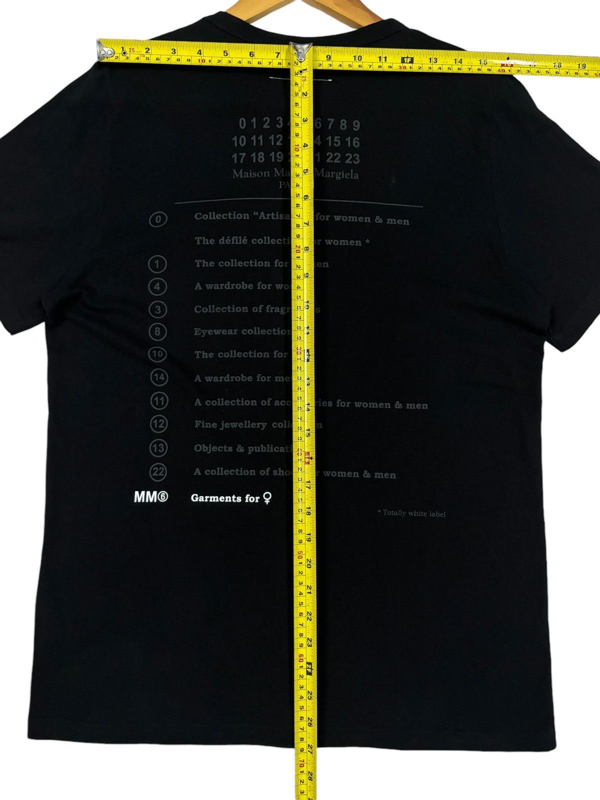 Maison Margiela MM6 Maison Martin Margiela Black Short Sleeve T-shirt Size US S / EU 44-46 / 1 - 10 Thumbnail