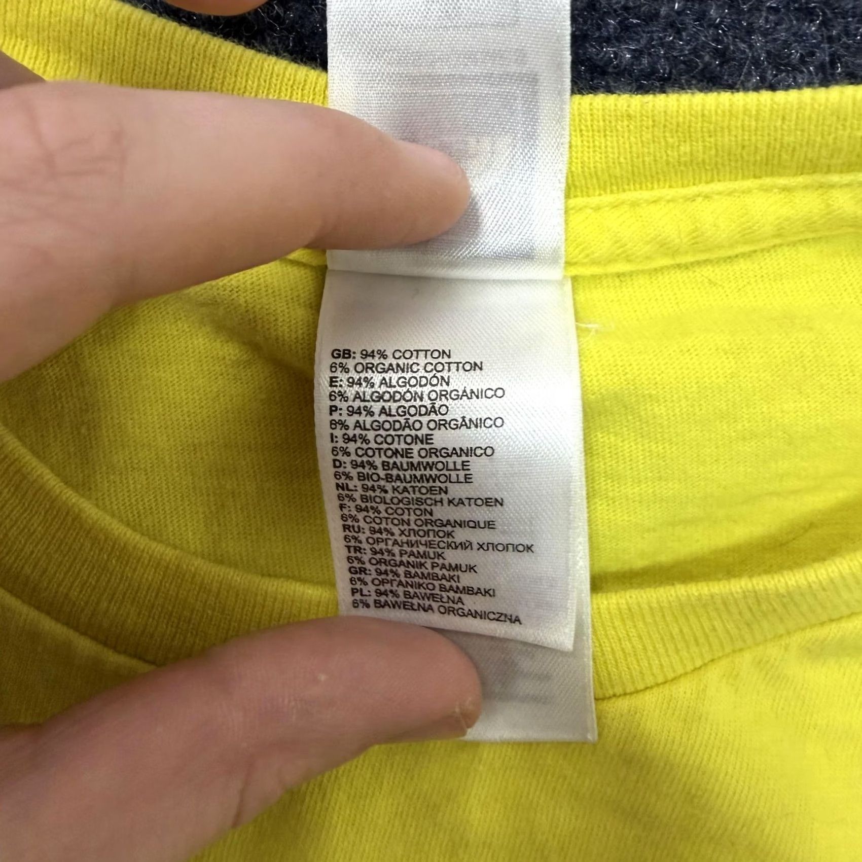The North Face The North Face Shirt Mens L Yellow Short Sleeve Logo Graphic Tee T-Shirt Size US L / EU 52-54 / 3 - 4 Thumbnail
