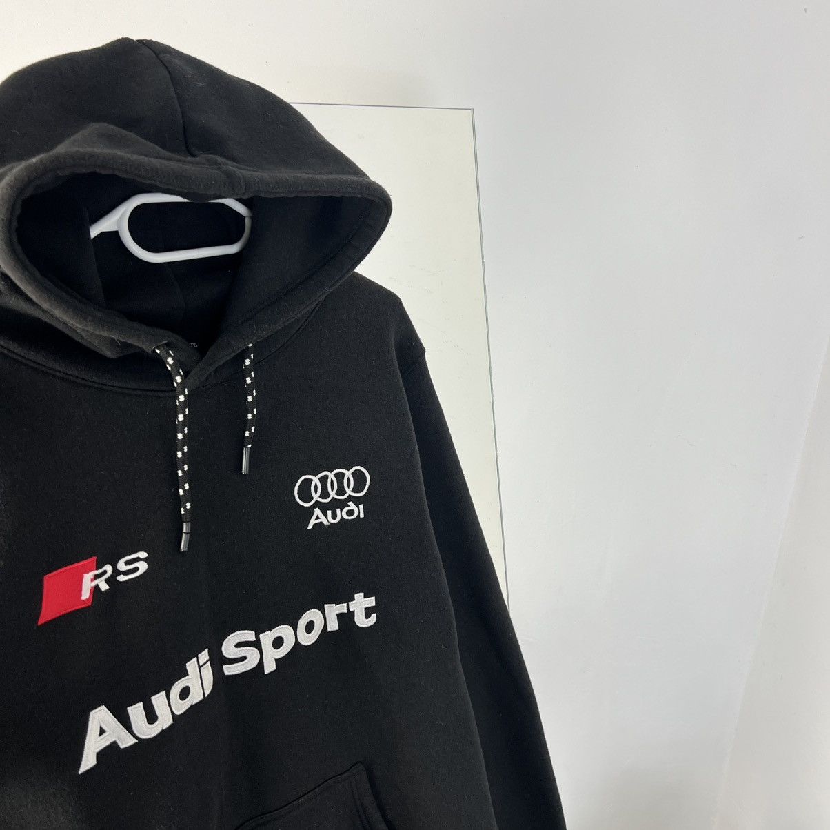 Vintage Vintage Y2K Audi Sport Embroidered Big Logo Racing Hoodie Size US XL / EU 56 / 4 - 2 Thumbnail