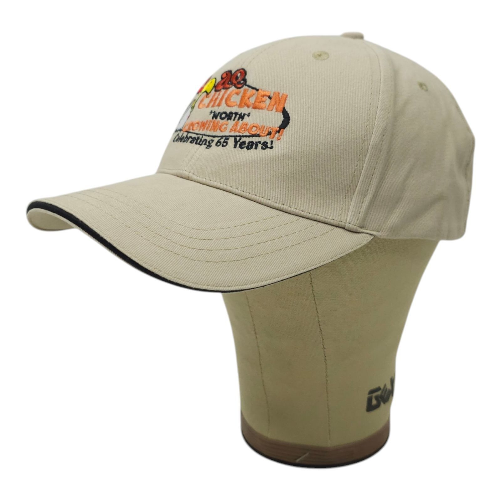 Other Chicken Worth Crowing About Embroidered Tuck Strap Cap Hat Size ONE SIZE - 2 Thumbnail