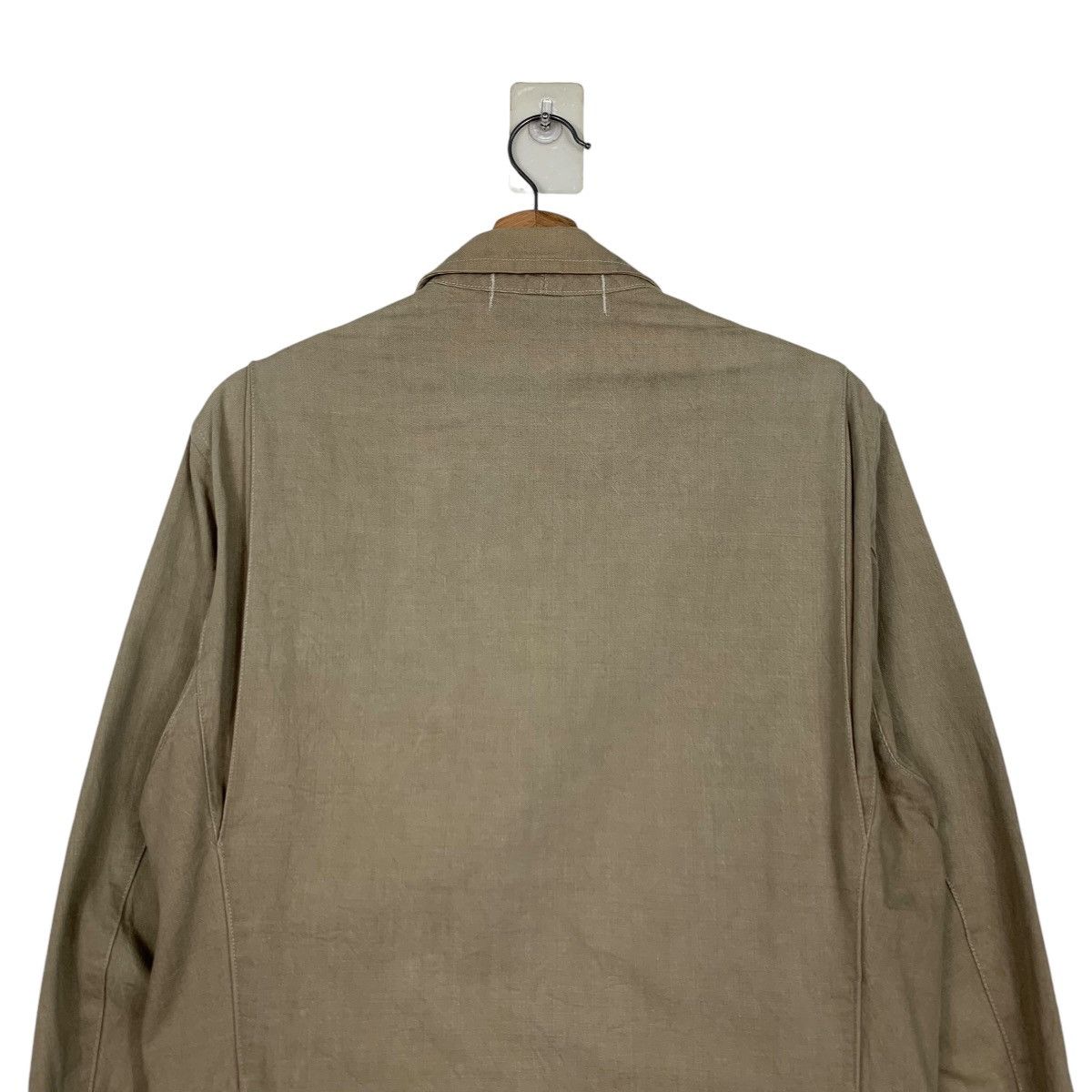 Japanese Brand VIOLET BUFFALO WALLOWS Hidden Button Casual Jacket #1844-C80 Size US L / EU 52-54 / 3 - 8 Thumbnail