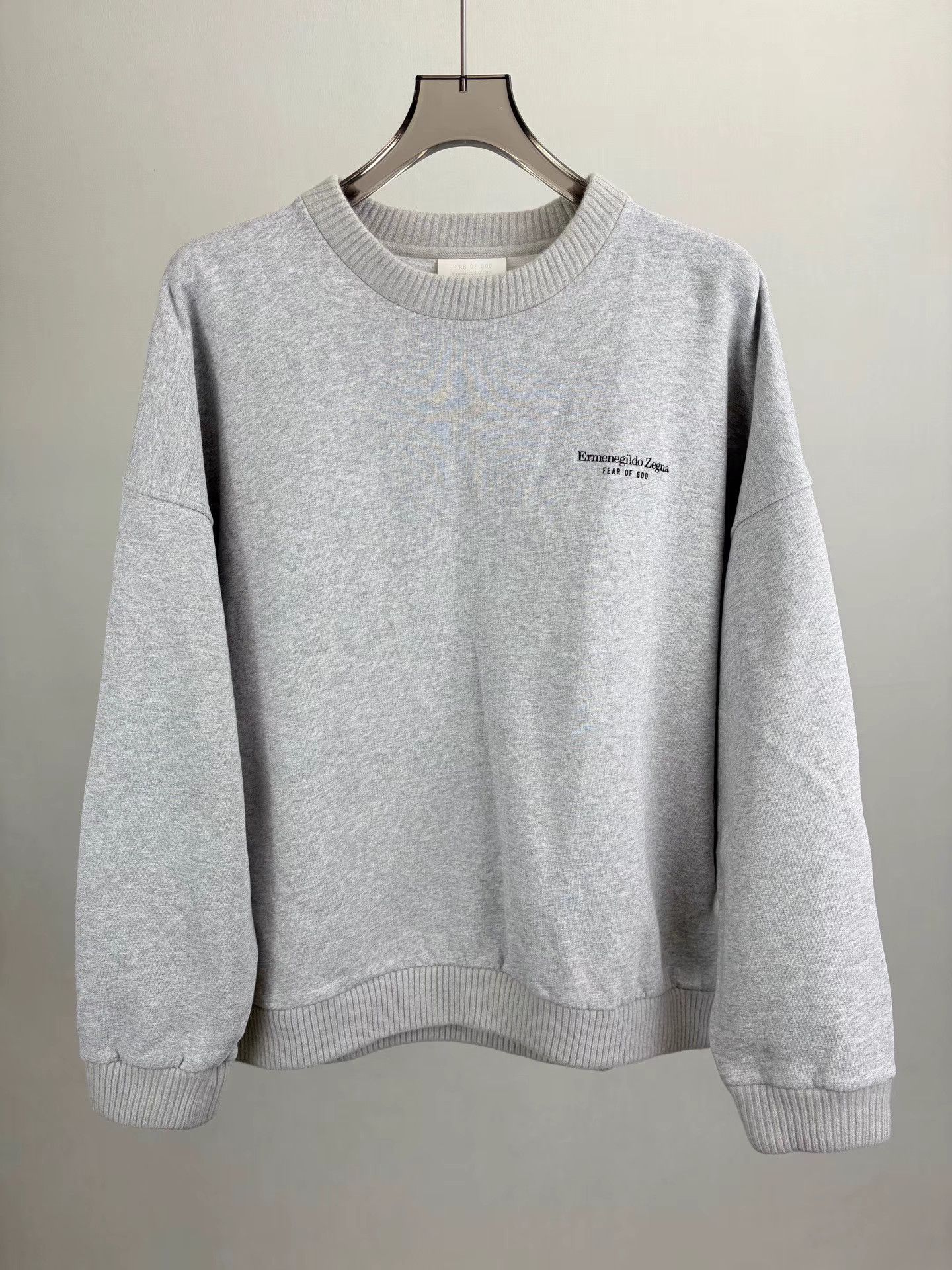 Z Zegna ZEGNA × FEAR OF GOD Collaboration Long Sleeve Sweatshirt Size US M / EU 48-50 / 2 - 2 Thumbnail