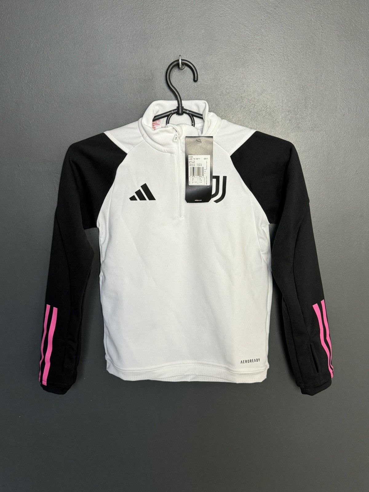 Adidas KIDS Juventus Training Football Jersey Sweatshirt Size US XS / EU 42 / 0 - 1 Thumbnail