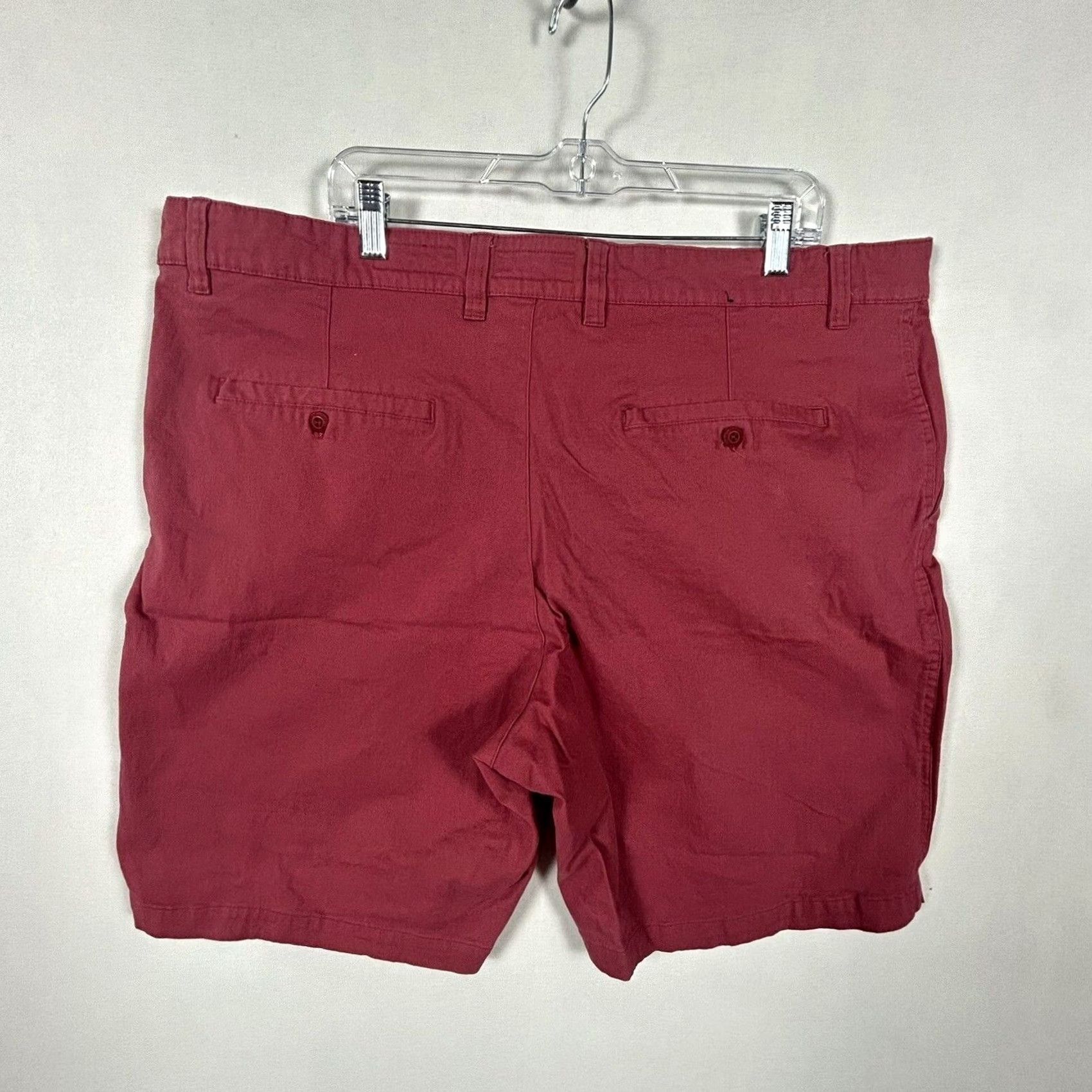 Vintage Rugby University Men's Chino Red Shorts Size 42 Stretch Pockets Bermuda Casual Size US 42 / EU 58 - 7 Thumbnail