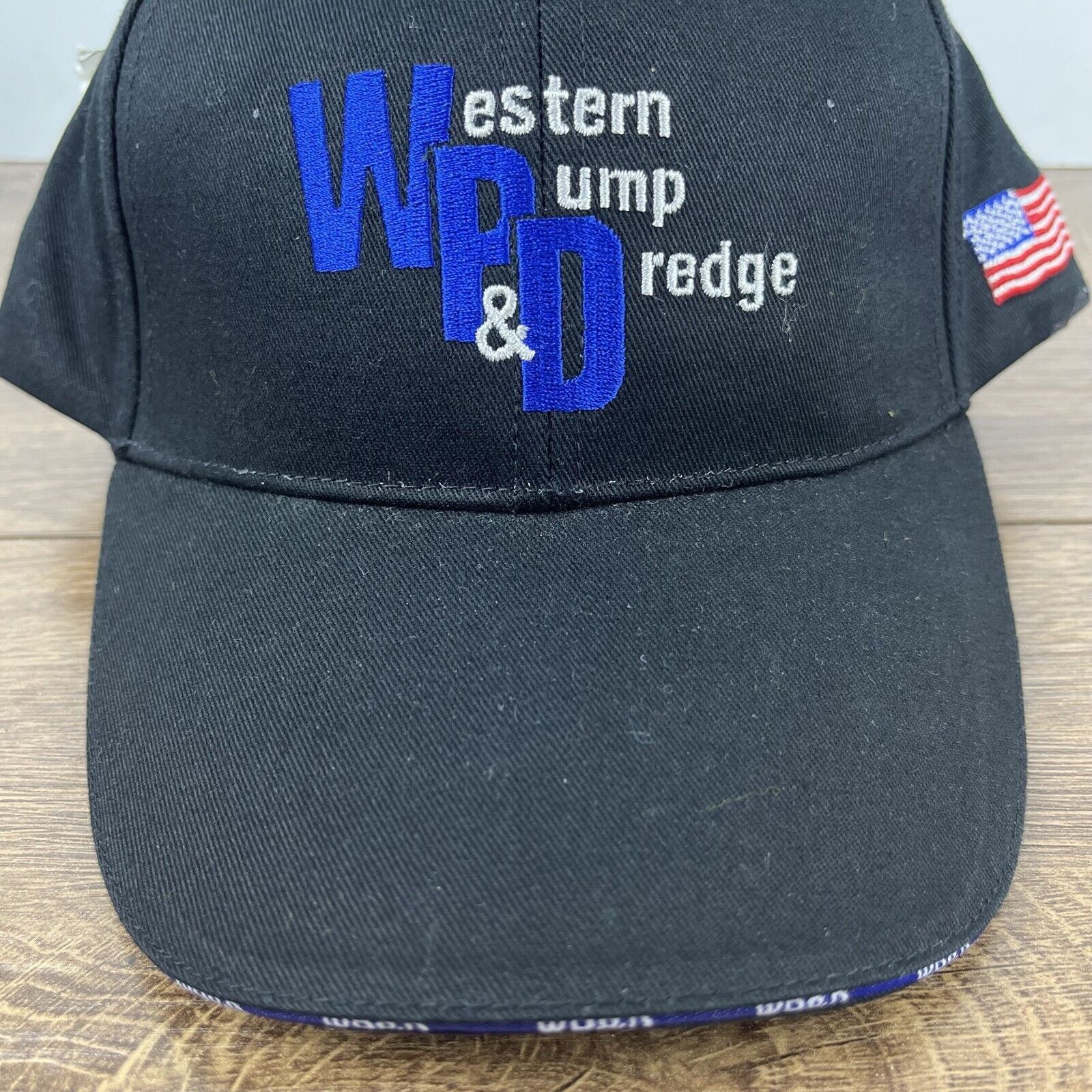 Other Western Pump Dredge Hat Black Cap Hat Adjustable Hat Black A Size ONE SIZE - 6 Thumbnail