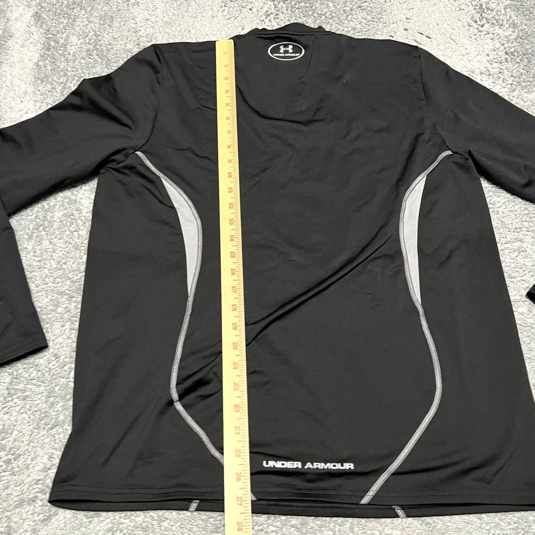 Under Armour Under Armour Shirt Mens XL Coldgear Long Sleeve Black Fitted Running Size US XL / EU 56 / 4 - 6 Thumbnail