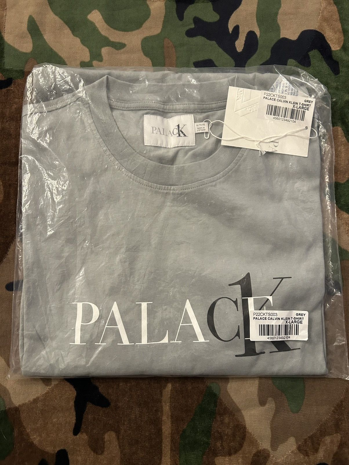 Calvin Klein × Palace Palace Calvin Klein CK1 T-shirt Quarry XL SS22 Size US XL / EU 56 / 4 - 2 Thumbnail