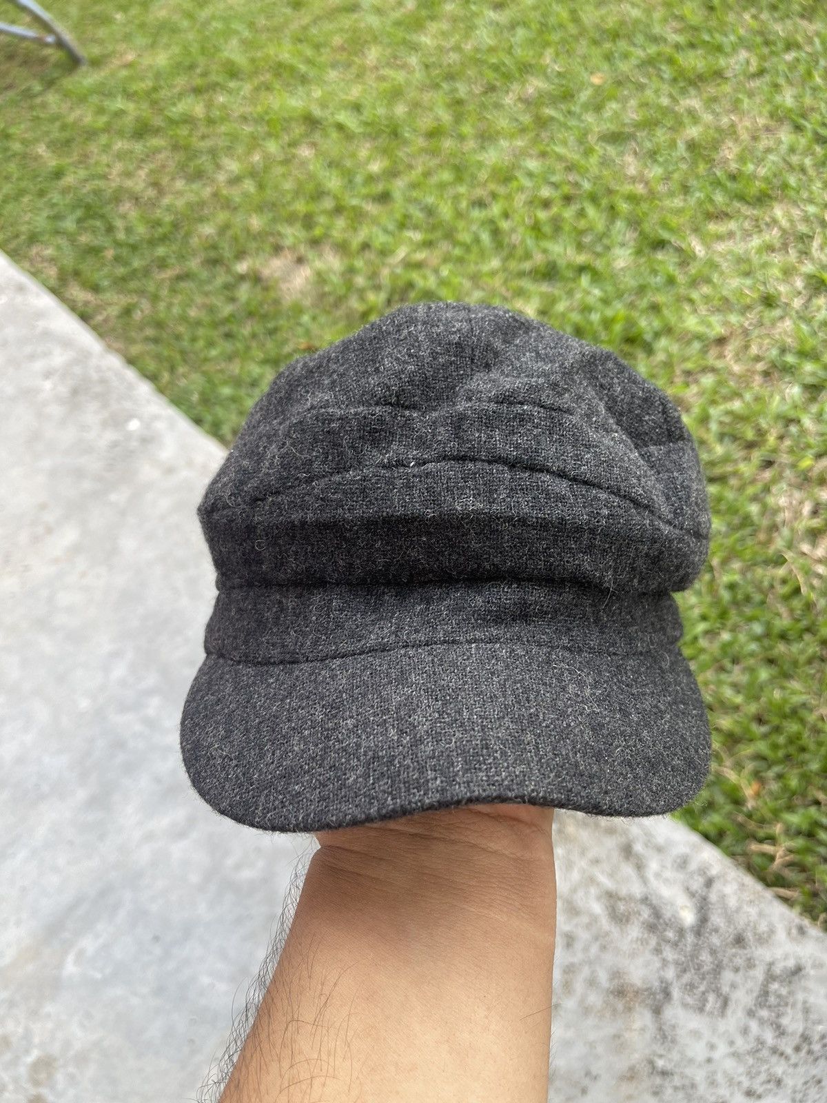 CA4LA × Japanese Brand × Vintage CA4LA Newsboy Cap Wool 60’s French Gangster 57cm Size ONE SIZE - 2 Thumbnail