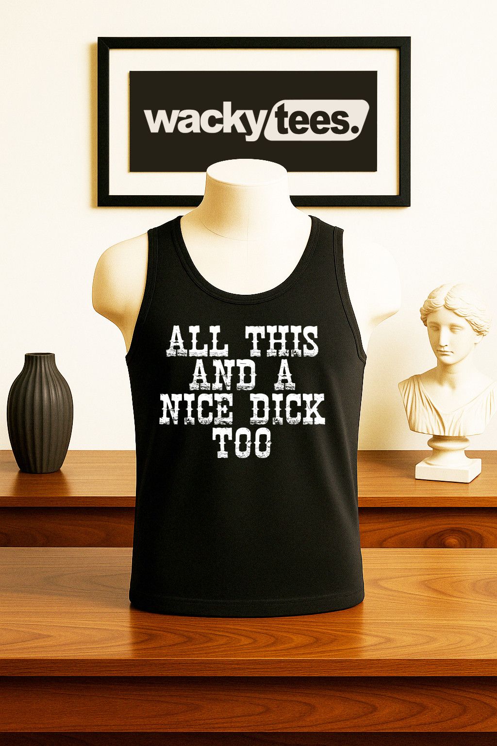 Other All This and a Nice Dick Too Funny Graphic Tee Shirt Size US S / EU 44-46 / 1 - 2 Thumbnail