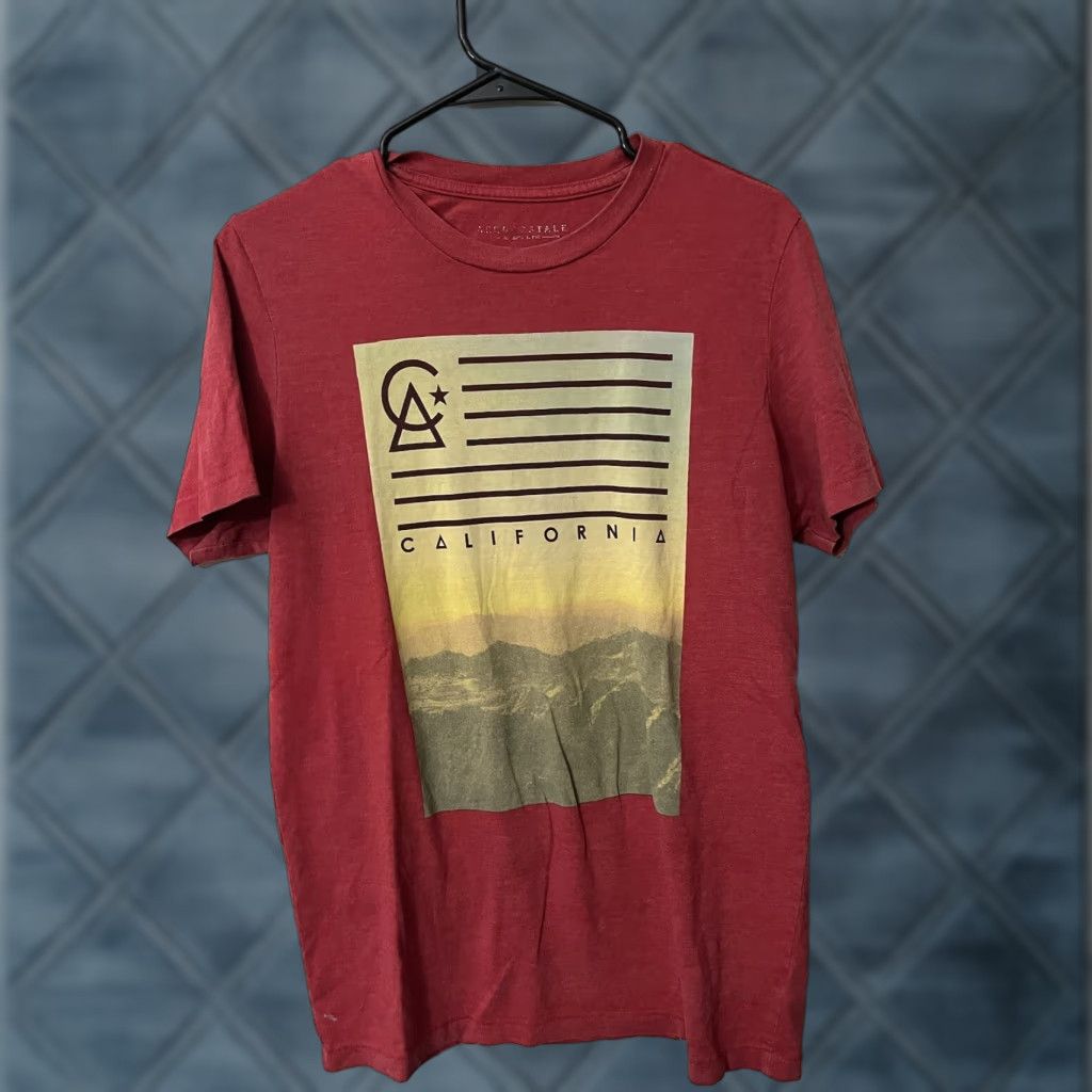 Aeropostale VINTAGE Aeropostale T-Shirt Shirt Mens Size M Red Logo 90s Casual Graphic Tee Size US M / EU 48-50 / 2 - 1 Thumbnail