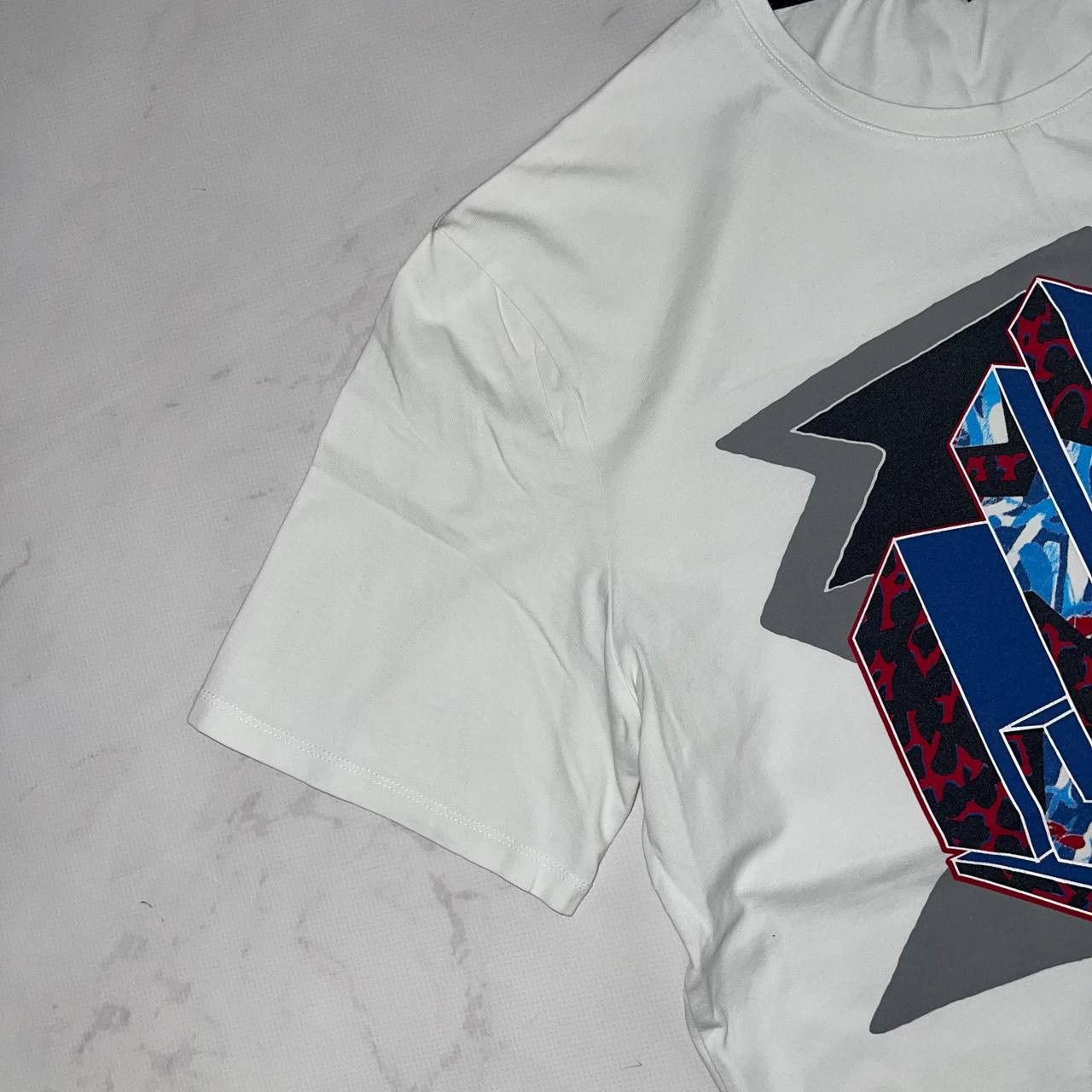 Just Cavalli Streatwear X Just Cavalli Graphic Logo T-Shirt White Sz XL Size US XL / EU 56 / 4 - 5 Thumbnail