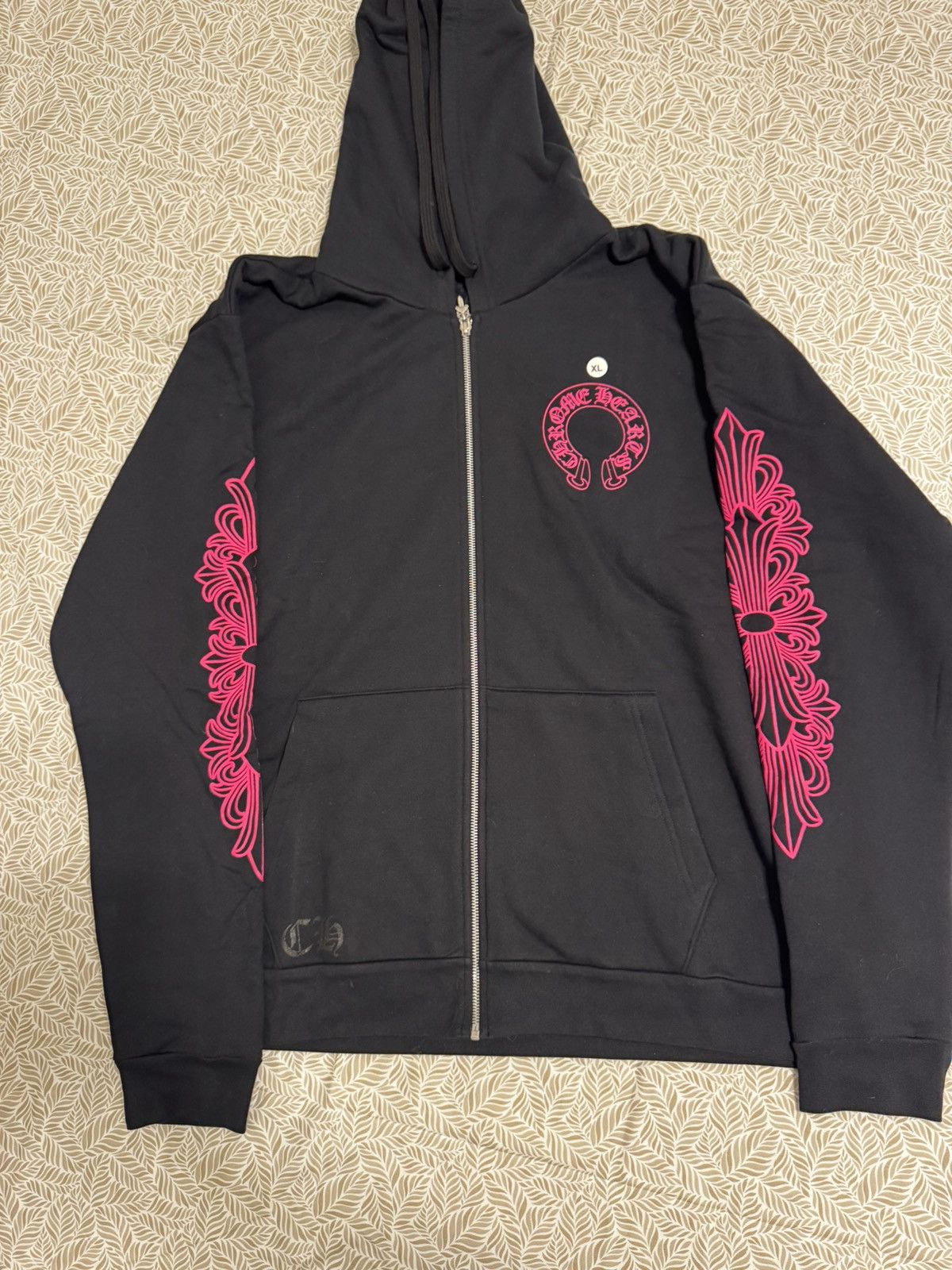 Chrome Hearts Chrome Hearts Black / Pink Horse Zip Up XL Size US XL / EU 56 / 4 - 2 Thumbnail