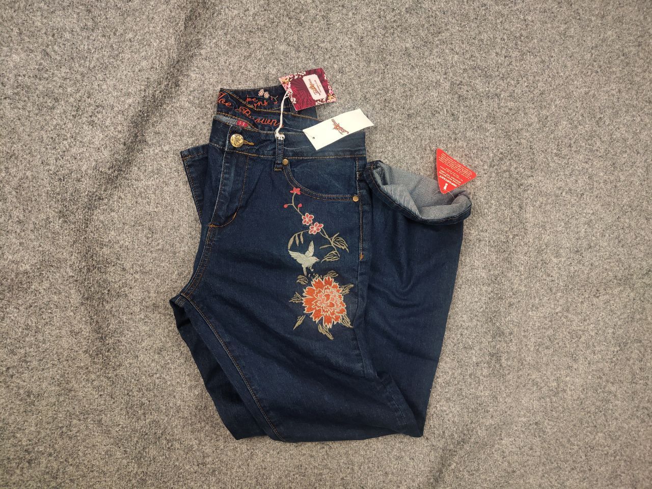 Le Grande Bleu (L.G.B.) Vintage Joe Brown Flared Y2K Jeans hysteric glamour Style Size 30" / US 8 / IT 44 - 1 Thumbnail