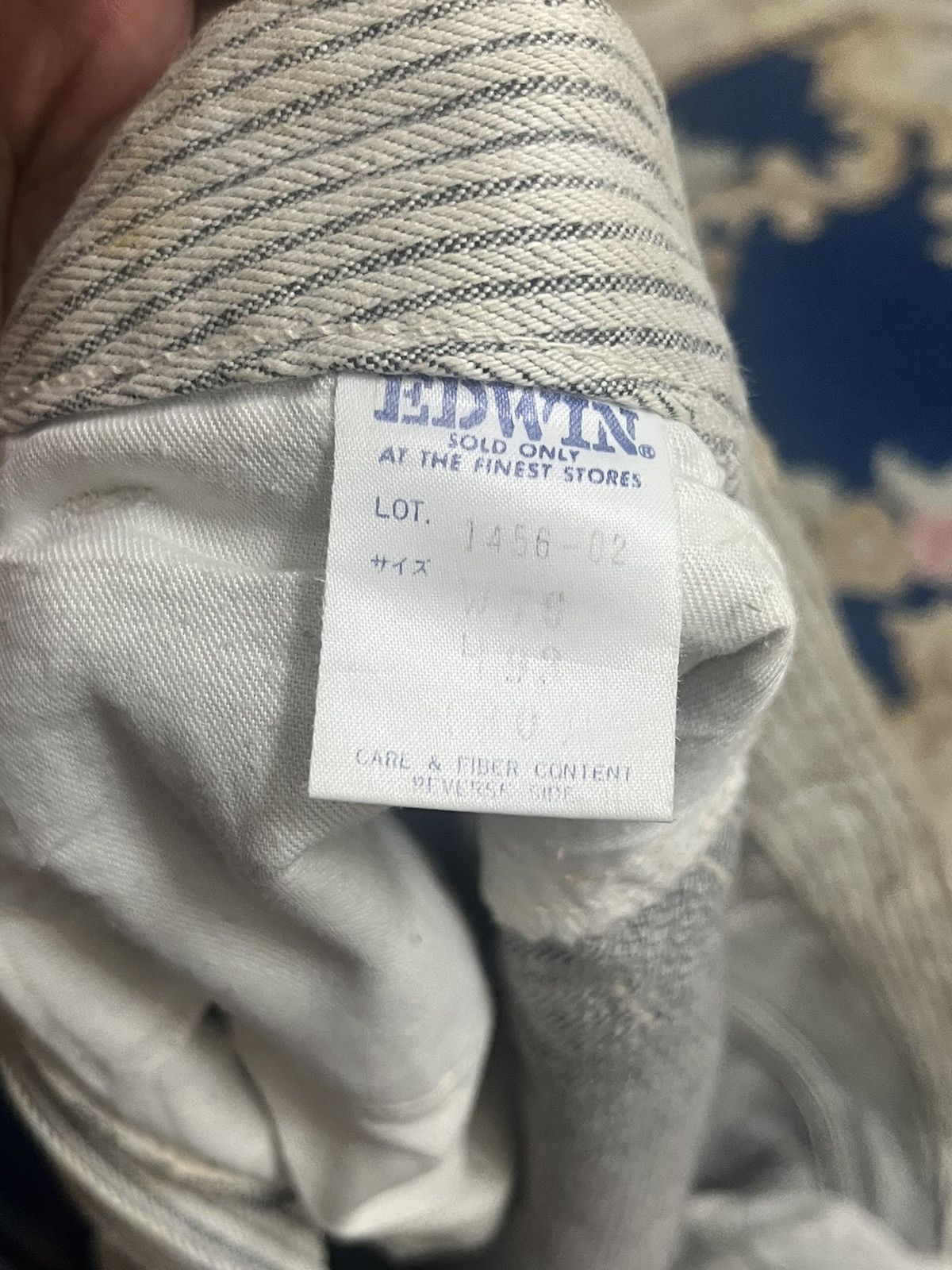 Edwin × Japanese Brand Edwin Hickory Stripe Denim Size US 30 / EU 46 - 9 Thumbnail