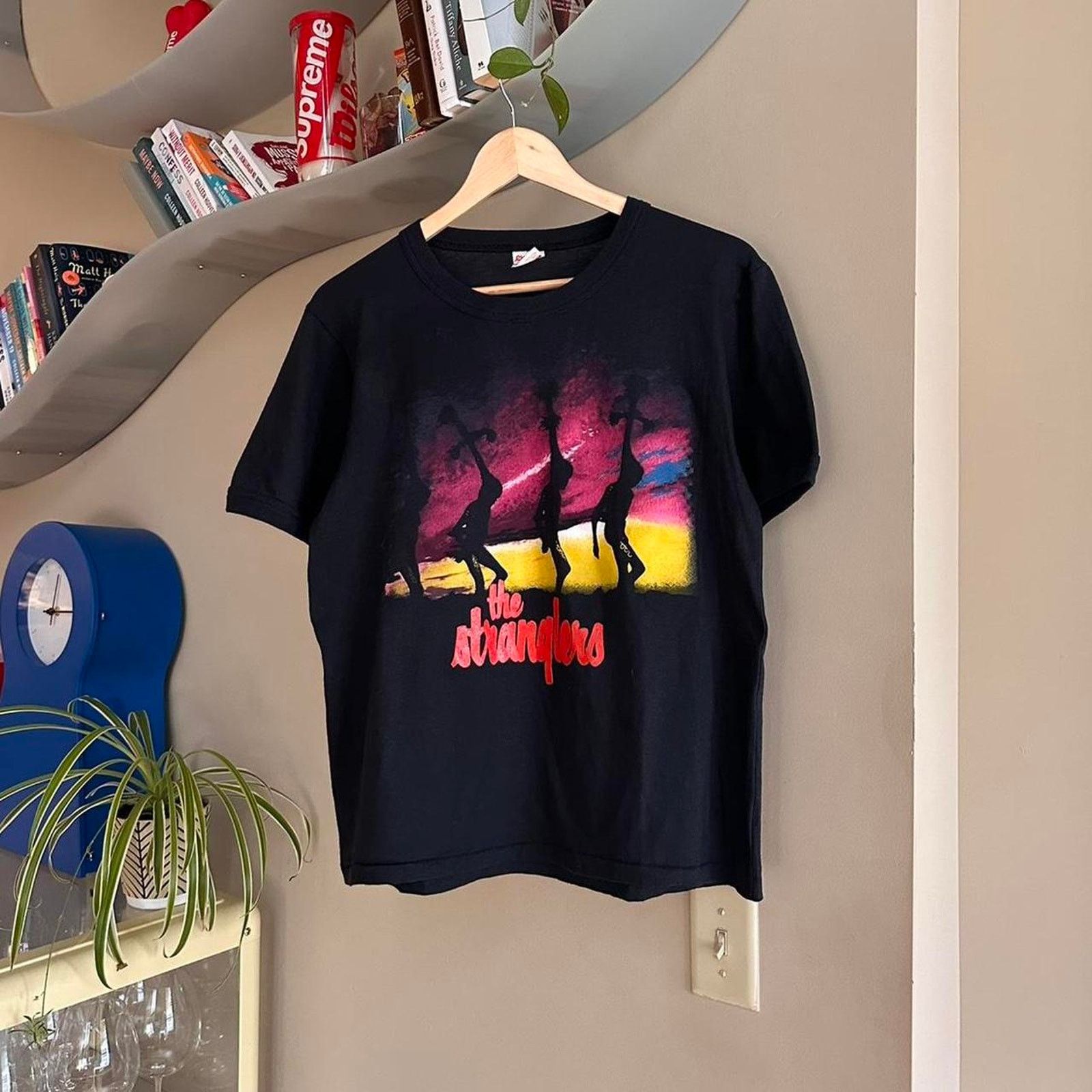 Band Tees × Vintage Vintage 1987 The Stranglers Band Shirt Size US L / EU 52-54 / 3 - 1 Thumbnail