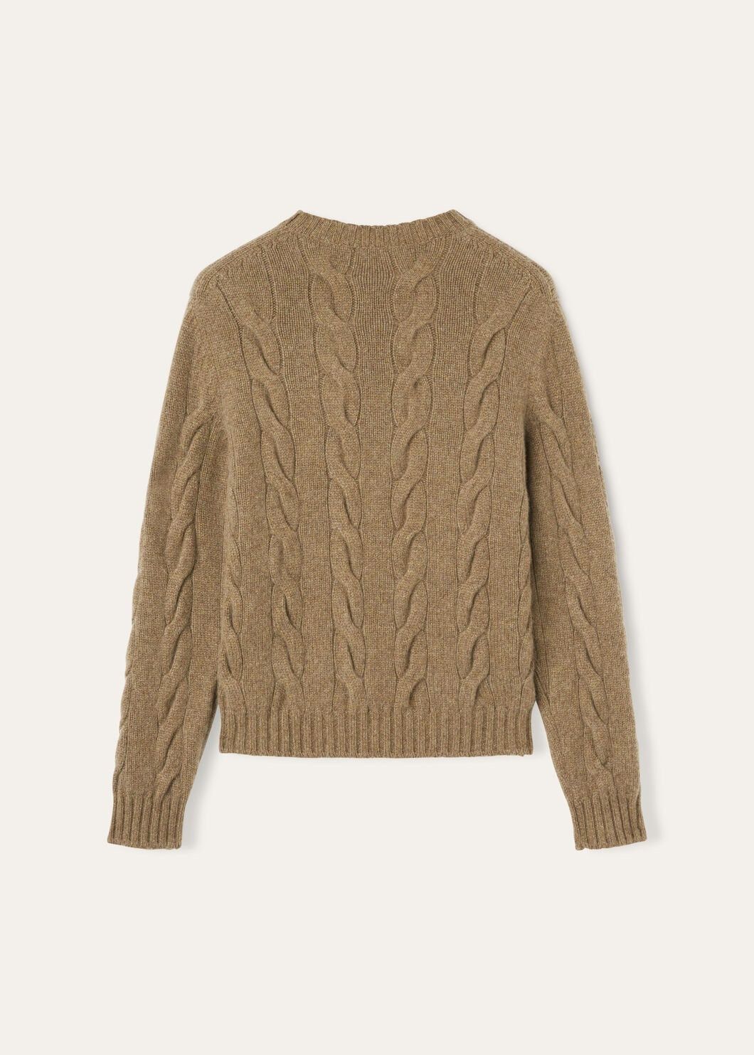 Loro Piana o1w1db10725 FAO3412 Napier Crewneck Sweater in Brown Size US S / EU 44-46 / 1 - 6 Thumbnail