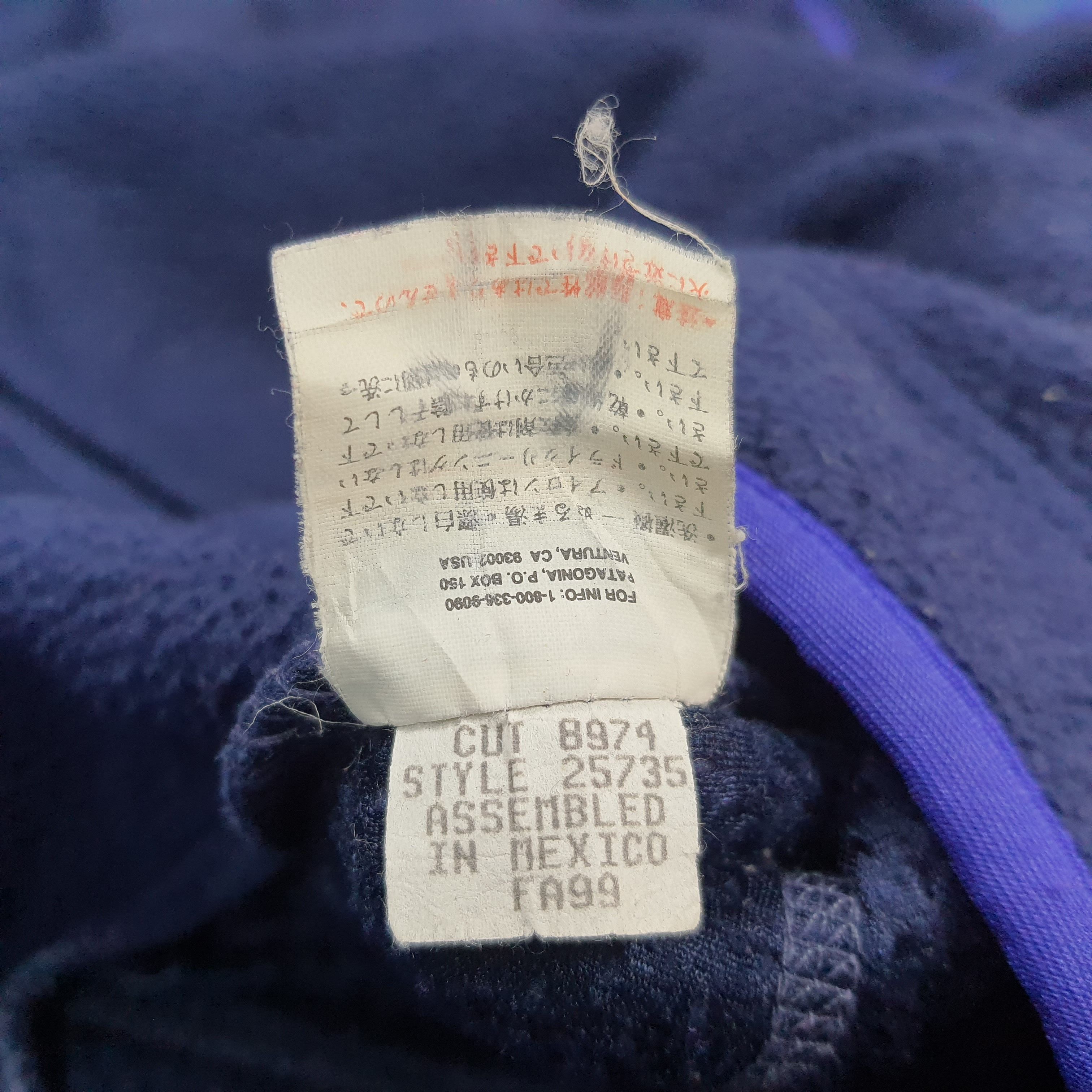 Patagonia Vintage Patagonia Outerwear Half Zipper Sweatshirt C296N7 Size US L / EU 52-54 / 3 - 9 Thumbnail