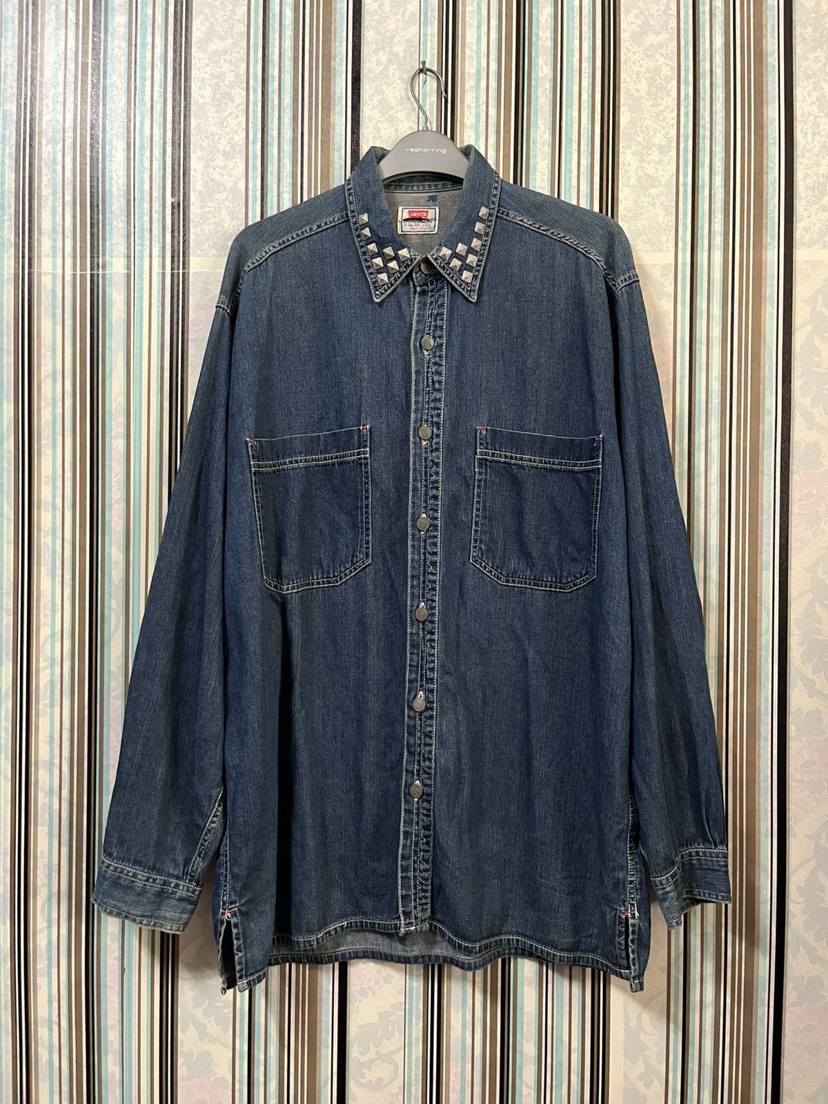 Marithe + Francois Girbaud 1990s Levis Strauss stud desingned MFG #I3 Size US M / EU 48-50 / 2 - 2 Thumbnail