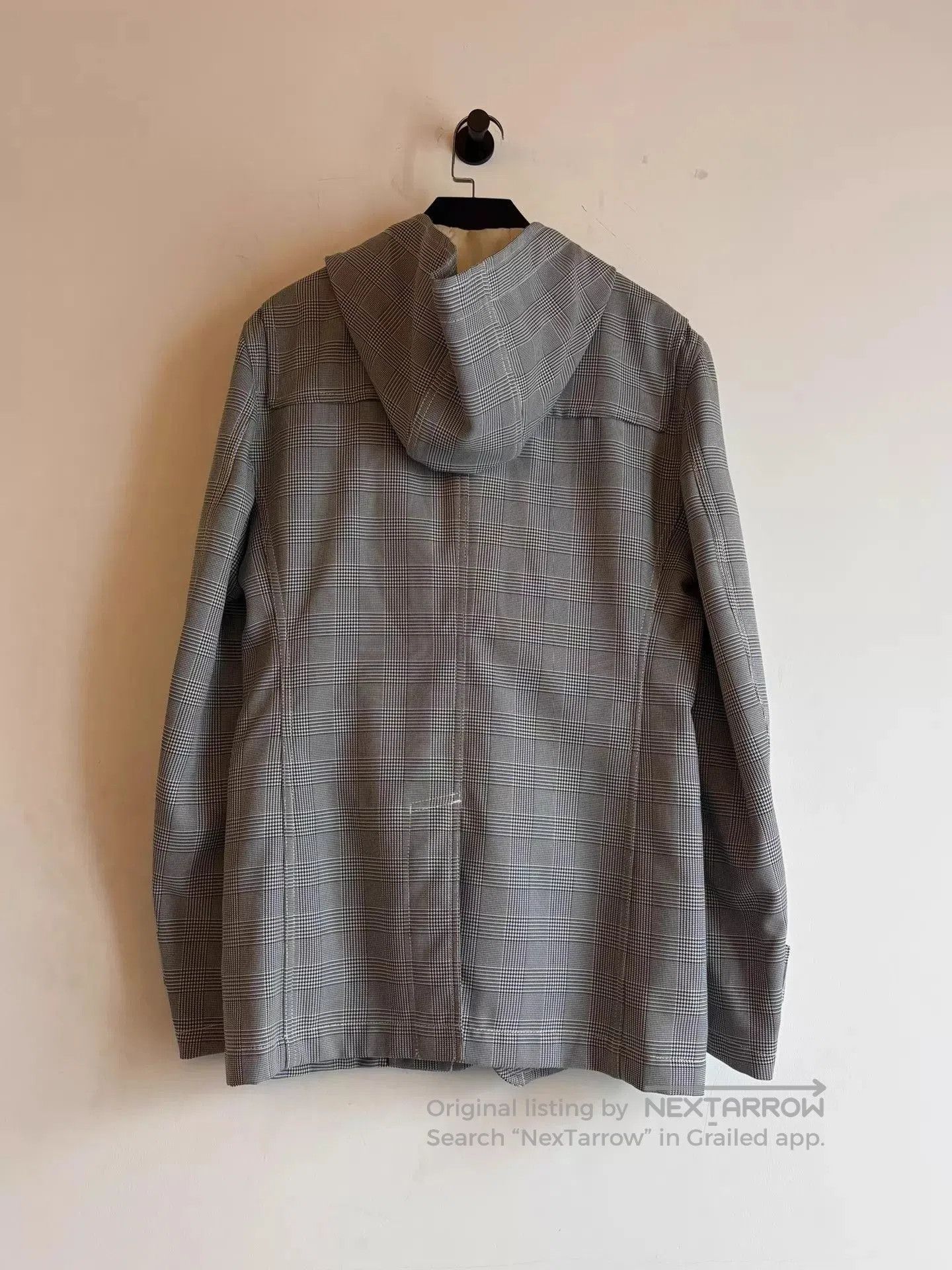 Comme des Garcons Hooded Checkered Toggle. Size US M / EU 48-50 / 2 - 7 Thumbnail