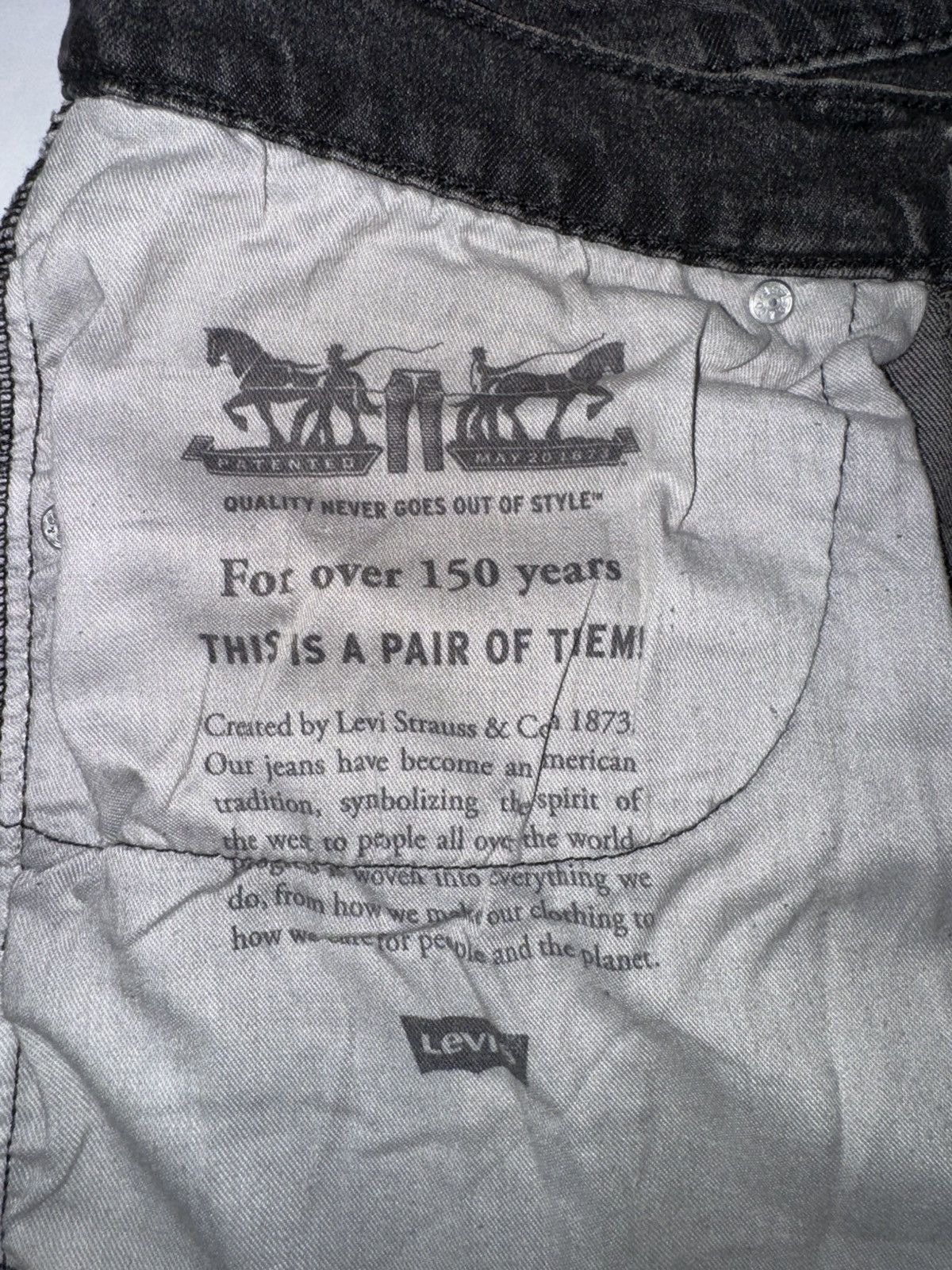 Levi's Levis denim jeans Size US 34 / EU 50 - 4 Thumbnail