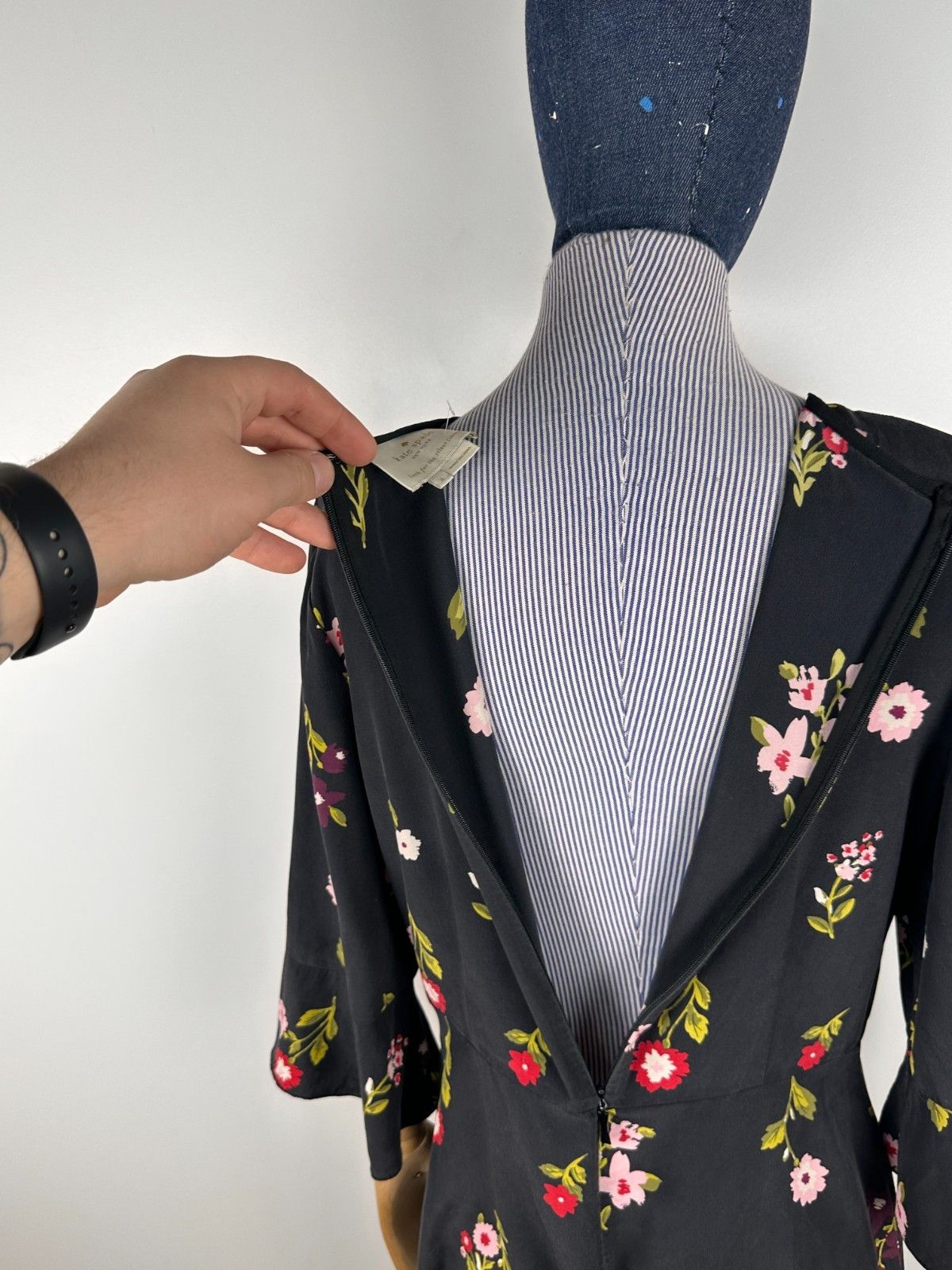 Kate Spade Kate Spade In Bloom Floral Flower Silk Chiffon Dress 8 Size M / US 6-8 / IT 42-44 - 6 Thumbnail