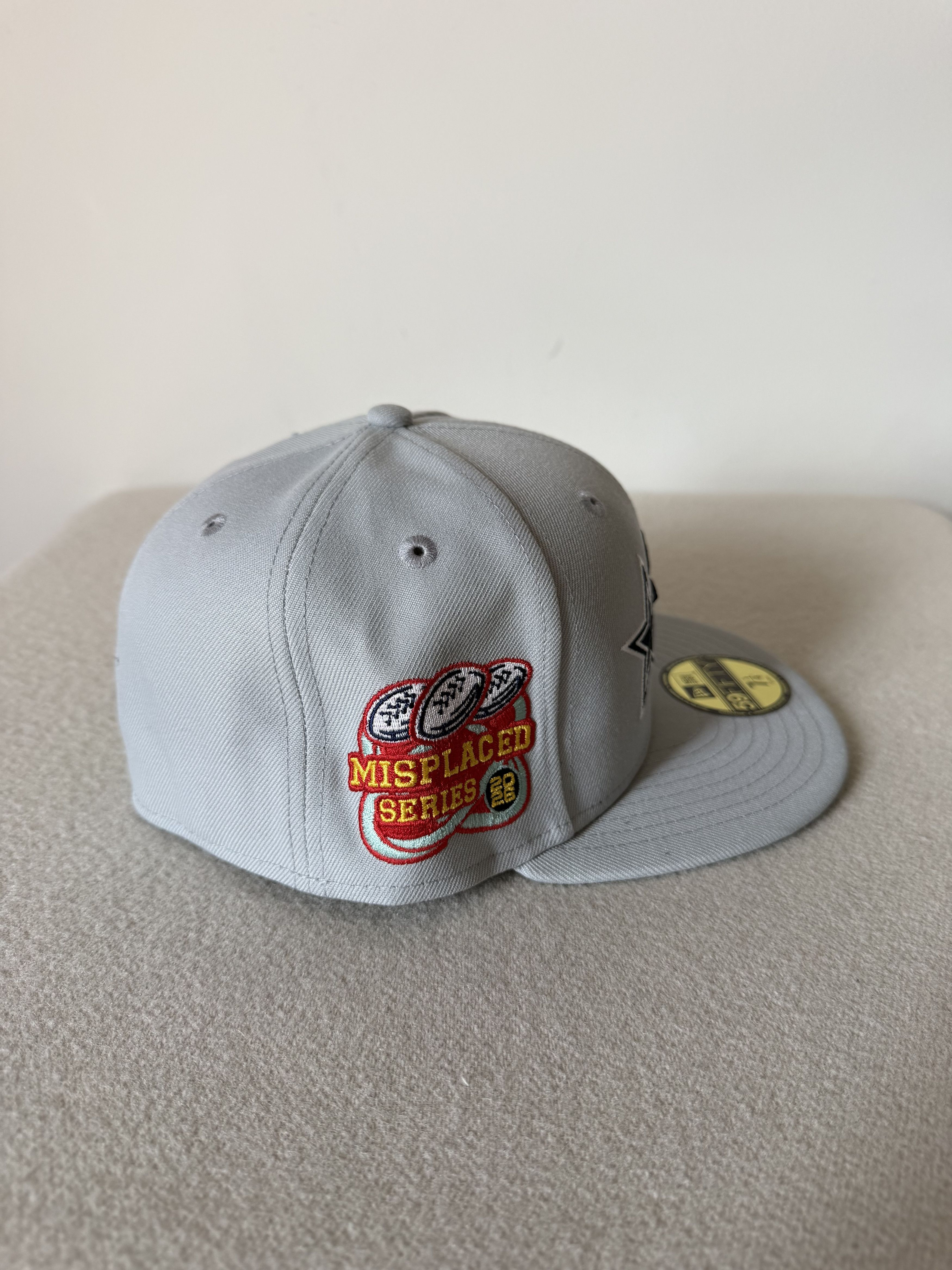 New Era 7 1/4 John Geiger New Era Misplaced Dallas Cowboys Fitted Size ONE SIZE - 4 Thumbnail
