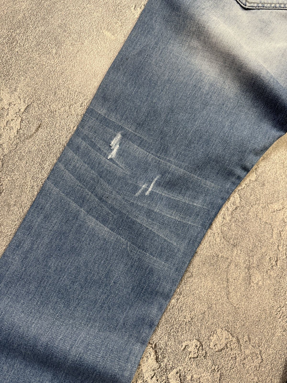 Diesel Vintage Diesel Jeans Distressed Faded Flared Wide Baggy Y2K Size US 33 - 13 Thumbnail