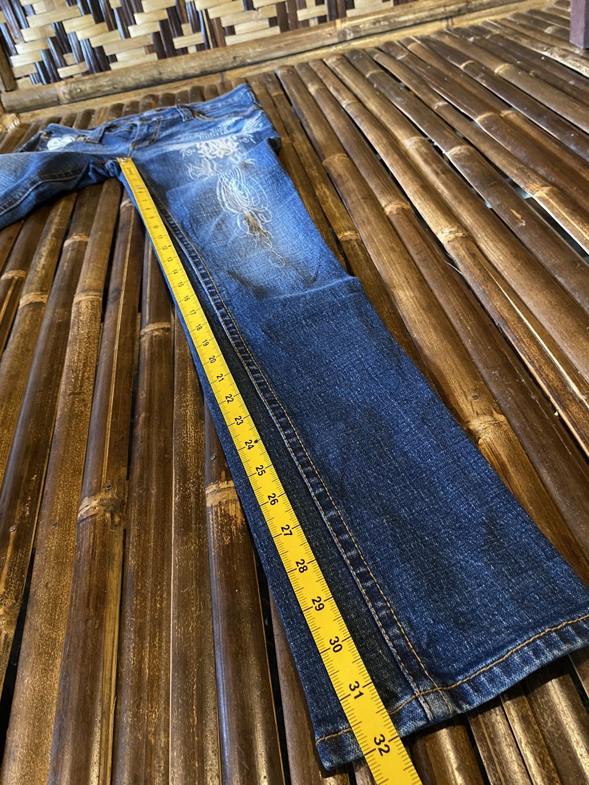 SKY BOMBER DENIM PANTS