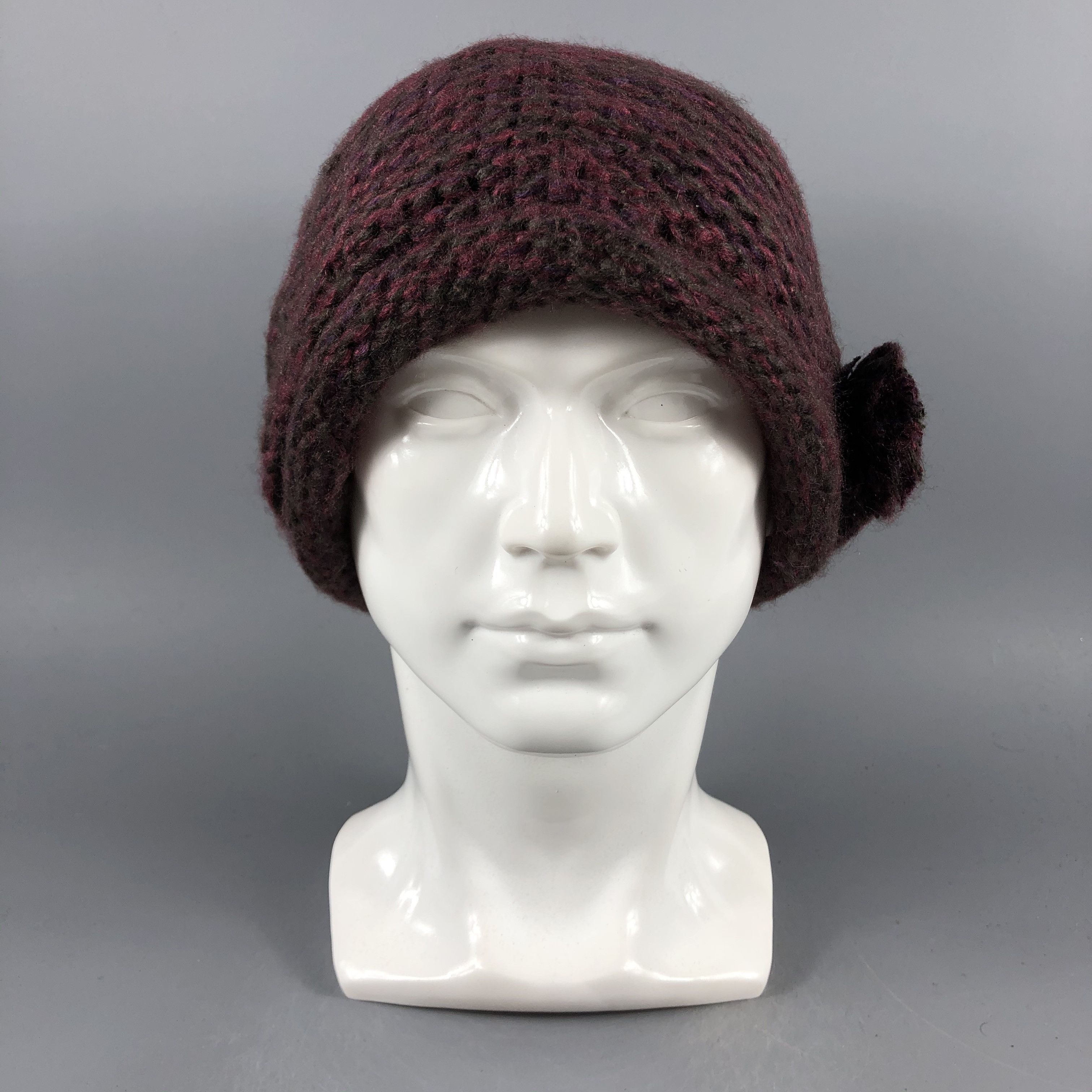 Japanese Brand × Vintage Womens Japanese Brand Beanie Snow Hat Snow Cap -D1163 Size ONE SIZE - 2 Thumbnail