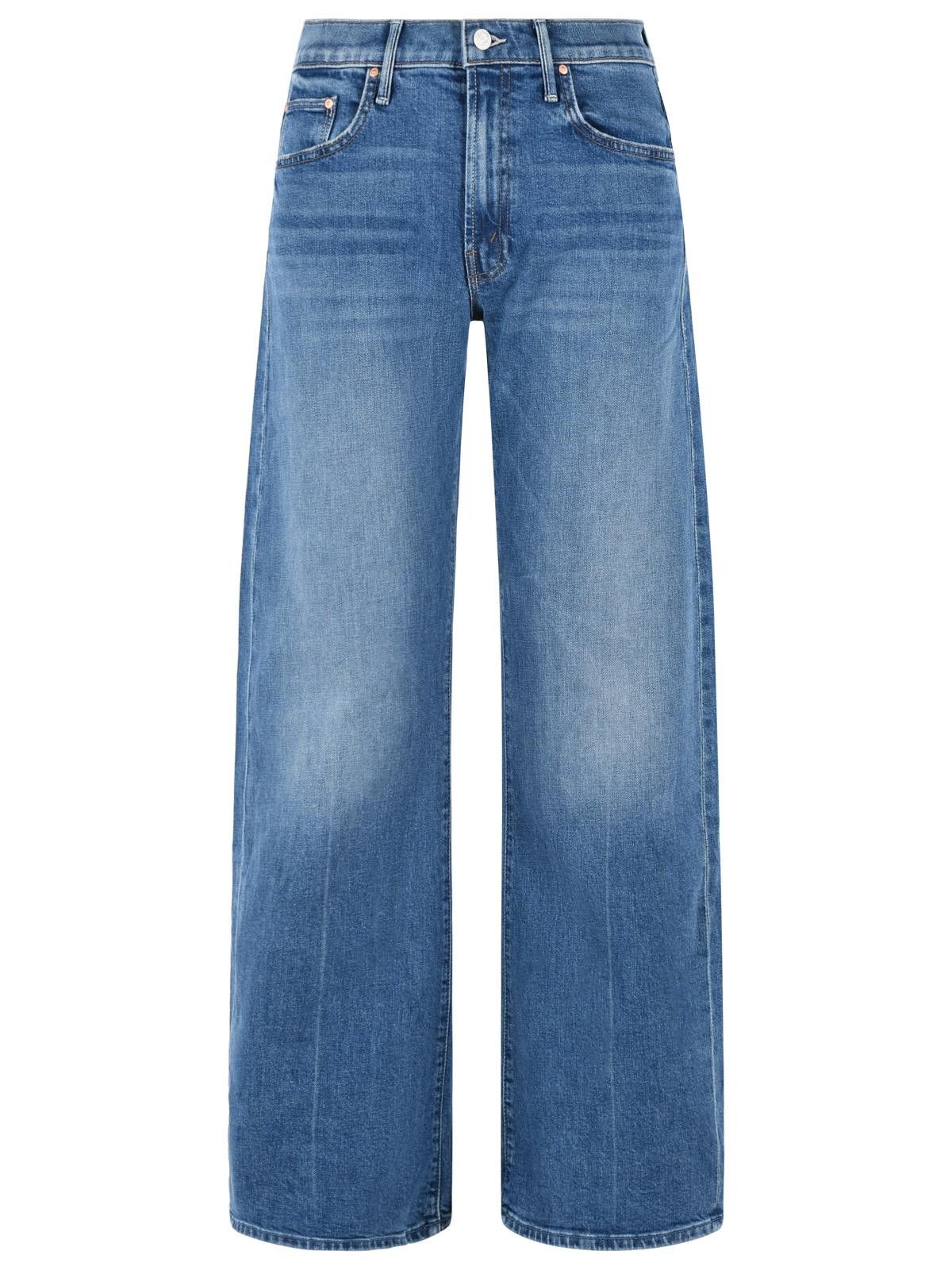 MOTHER MOTHER 'The Mid Rise' Blue Cotton Jeans Size 28" / US 6 / IT 42 - 1 Thumbnail