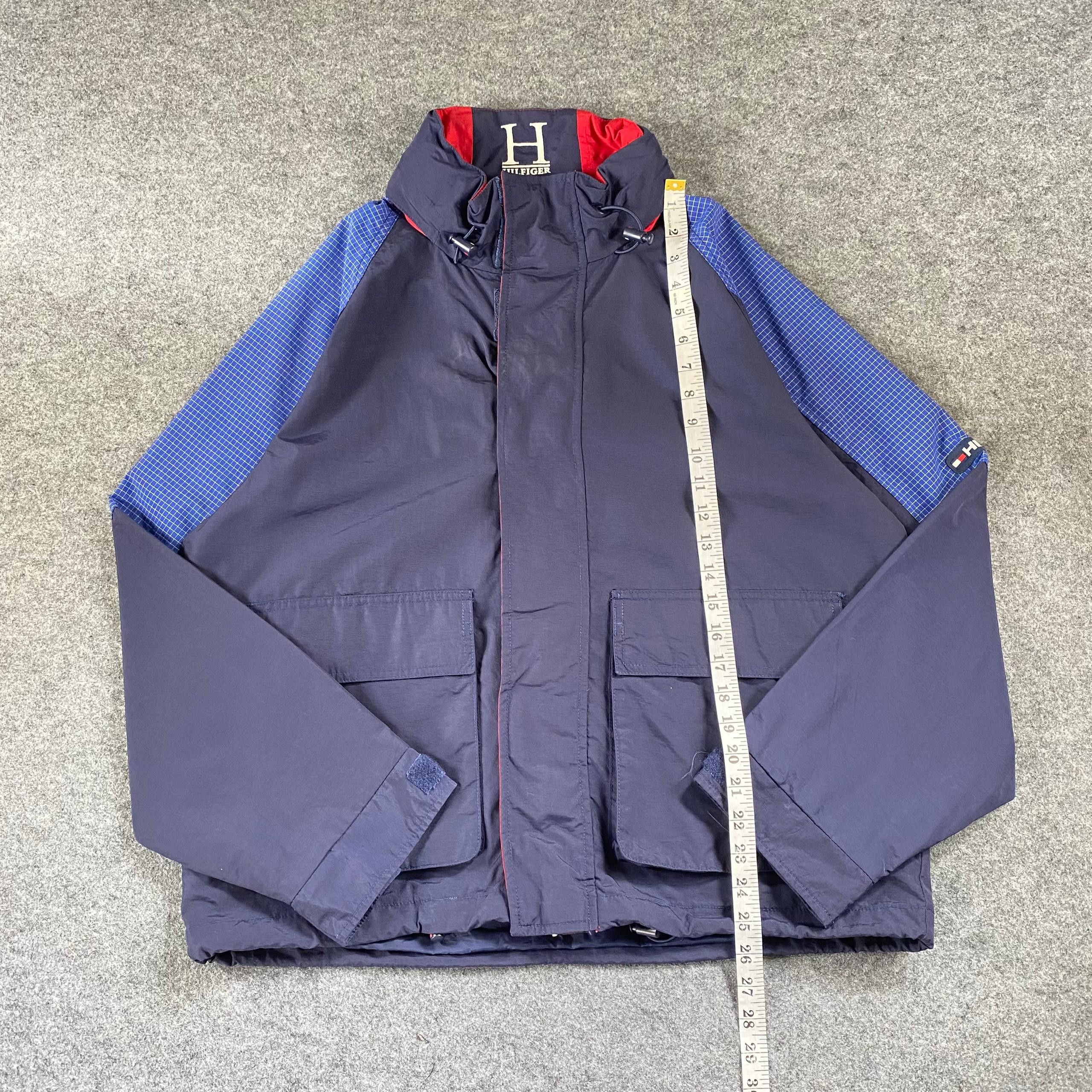 Tommy Hilfiger Vintage 90s Tommy Hilfiger Dorable Outwear Hoodies Jacket Size US L / EU 52-54 / 3 - 3 Thumbnail