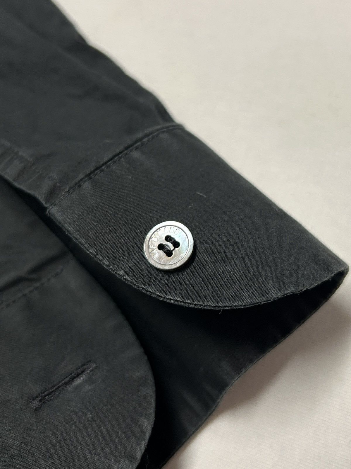 Raf Simons FW2008 R Logo Button Up Shirt Size US L / EU 52-54 / 3 - 3 Thumbnail