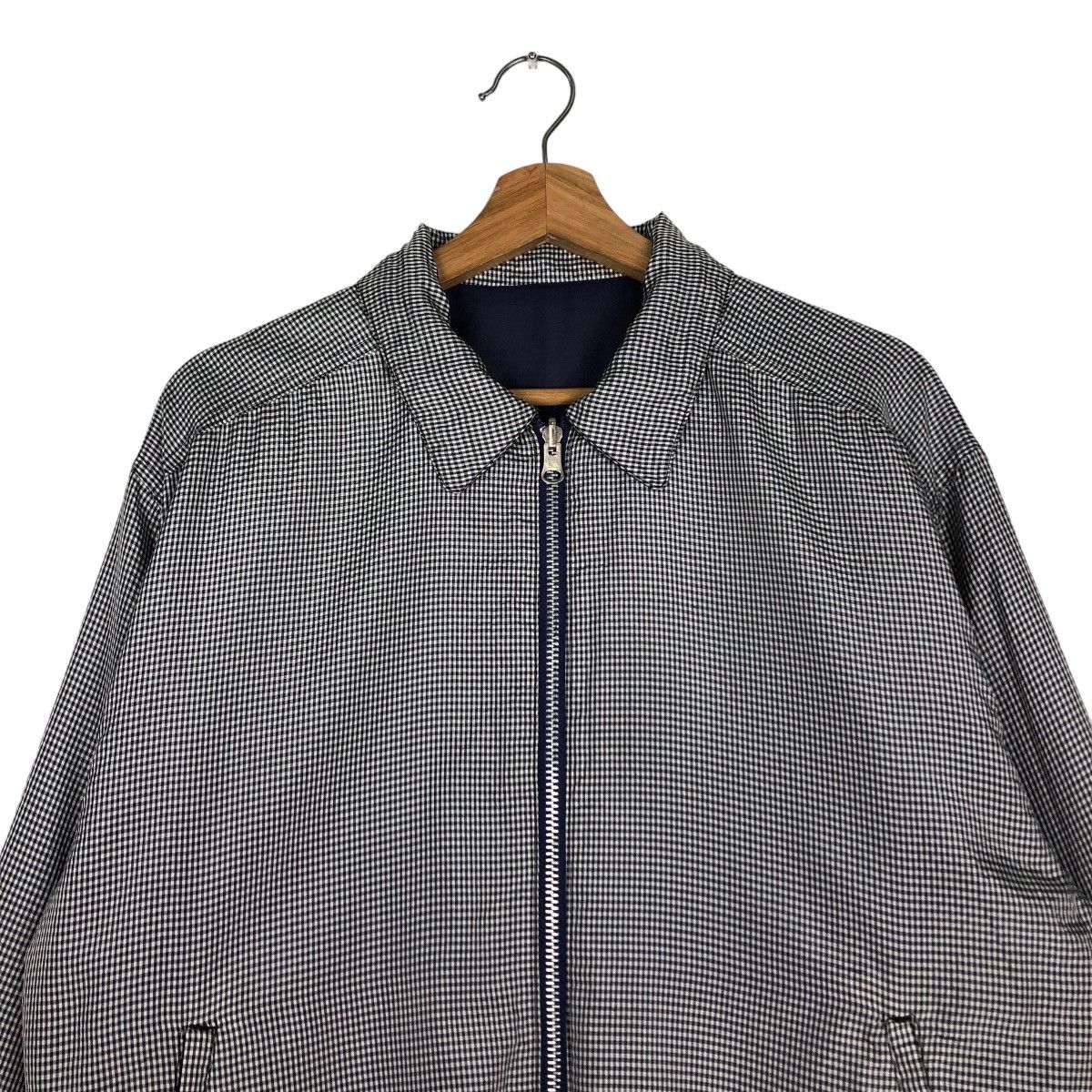 Japanese Brand 🔥Vtg Reversible Bomber Jacket Lautreamont Issey Miyake Size US M / EU 48-50 / 2 - 15 Thumbnail