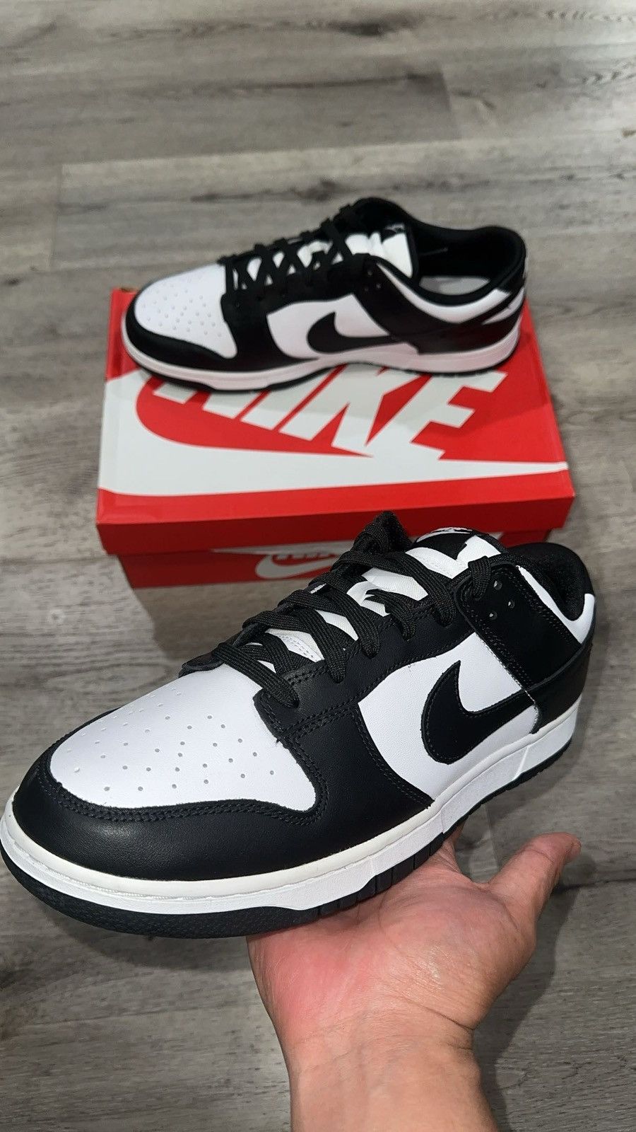 Nike Nike Dunk Low Retro Panda👟 Size US 13 / EU 46 - 1 Thumbnail