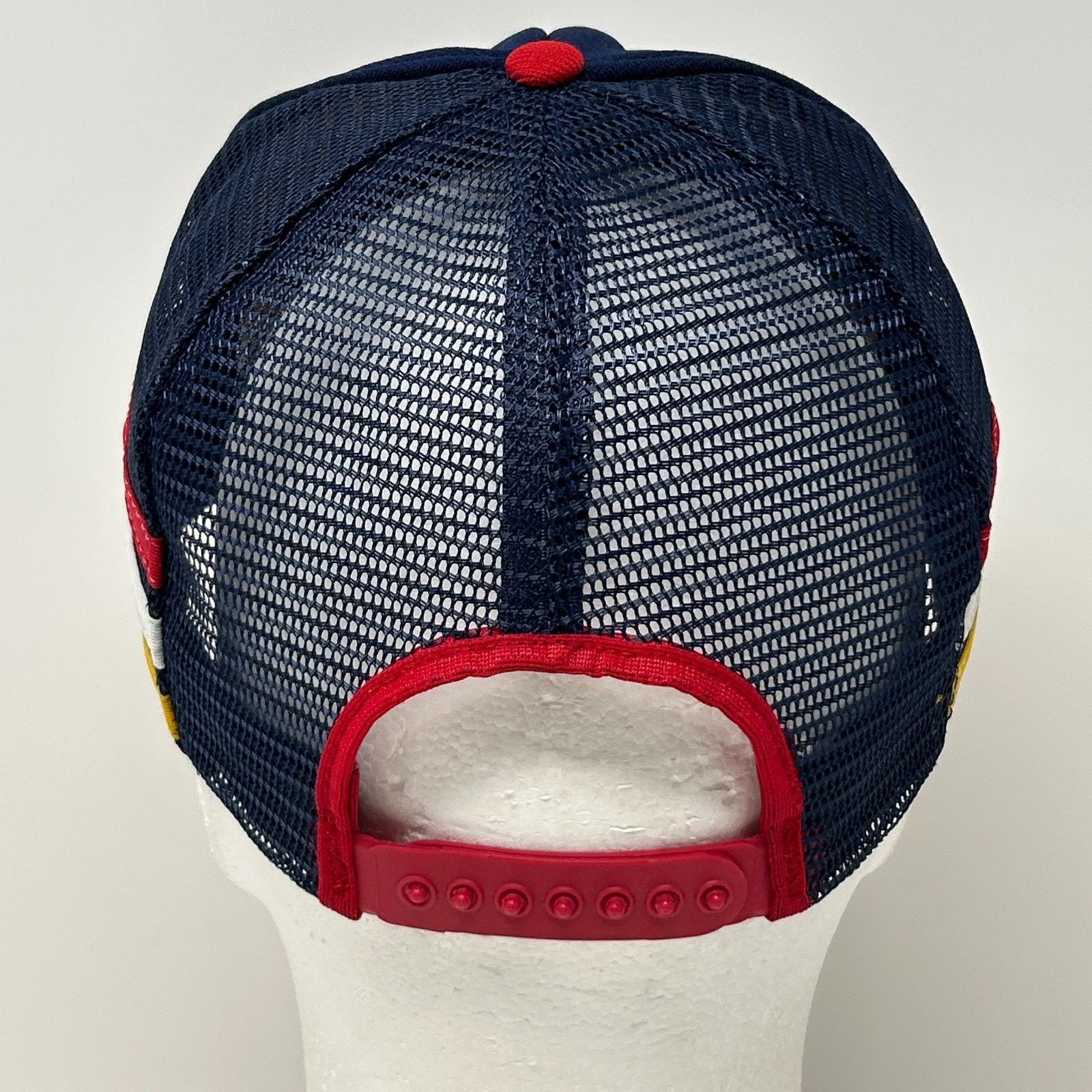 Vintage Vintage Siemens RFE 3 Stripe Trucker Hat Cap Blue 80s Size ONE SIZE - 3 Thumbnail