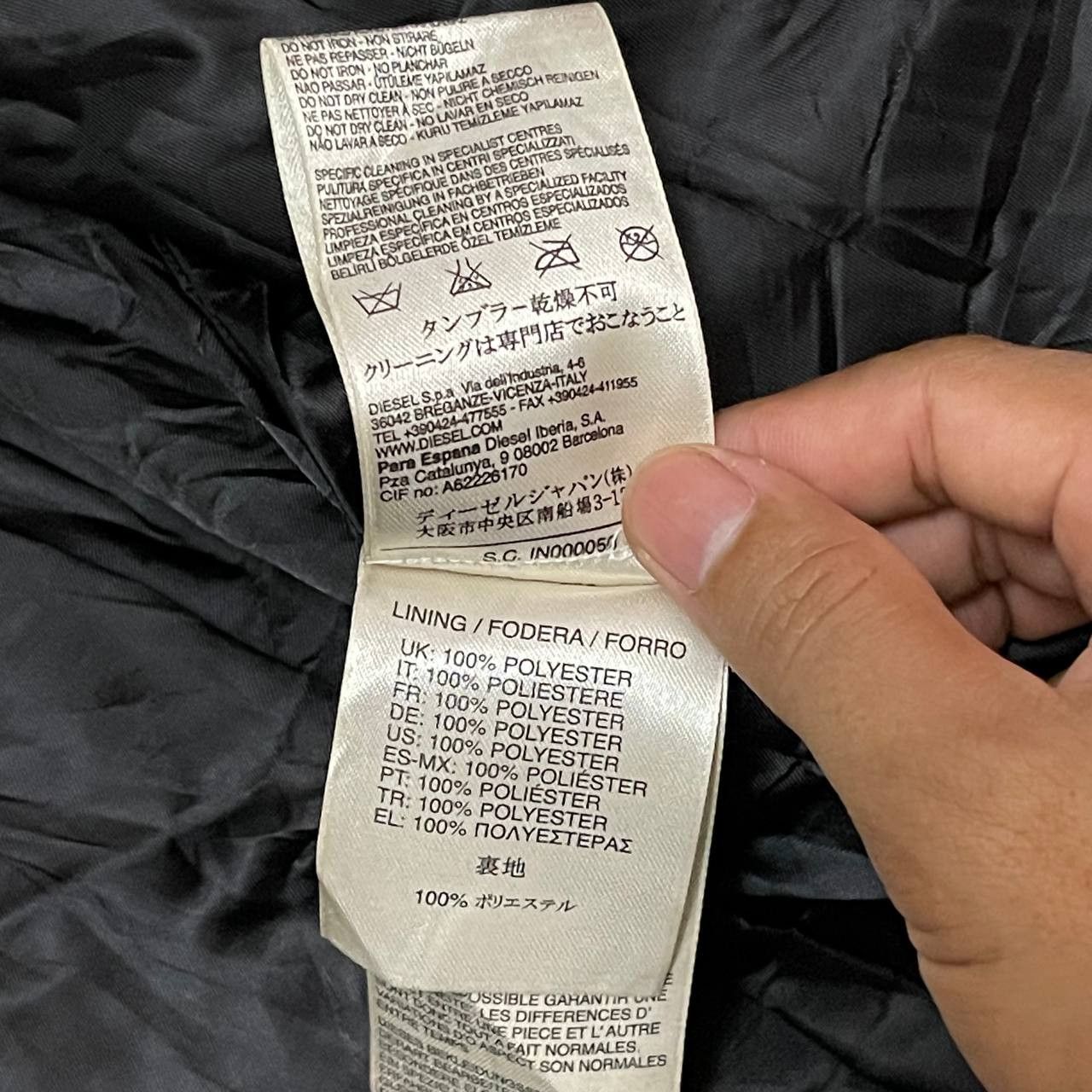 Diesel Vintage Diesel Superior Motorcycle Buffalo Leather Jacket Size US S / EU 44-46 / 1 - 10 Thumbnail