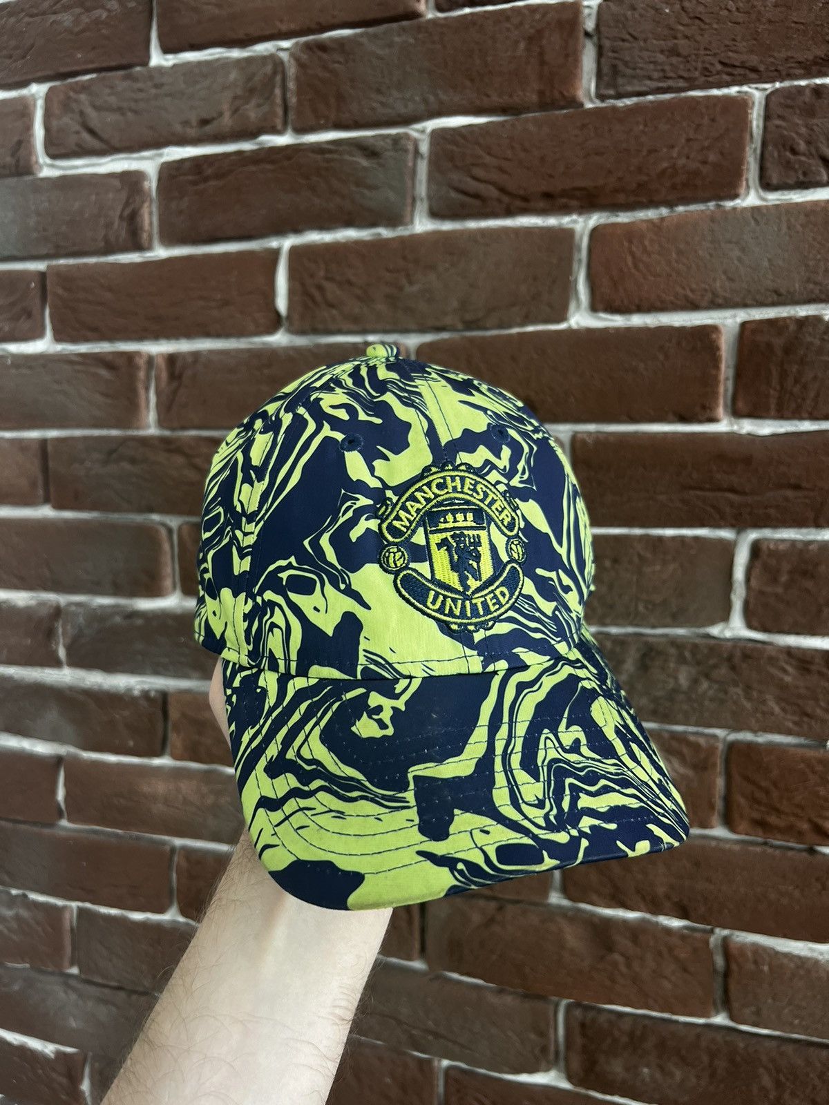 New Era Rare Manchester United New Era Abstract Cap Hat Football Size ONE SIZE - 1 Thumbnail