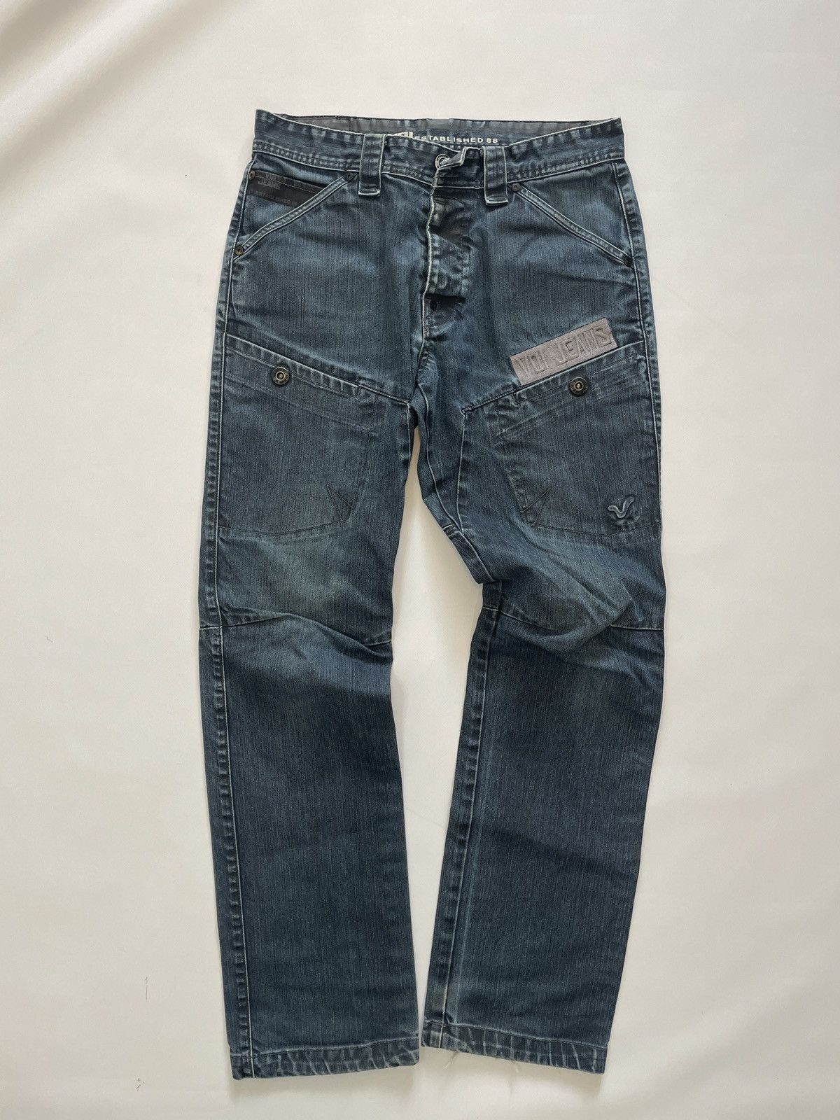 Voi Jeans Voi Jeans "No. 89" Engineering Denim – Y2K Archive & Fit 🛠️⛓️ Size US 34 / EU 50 - 8 Thumbnail