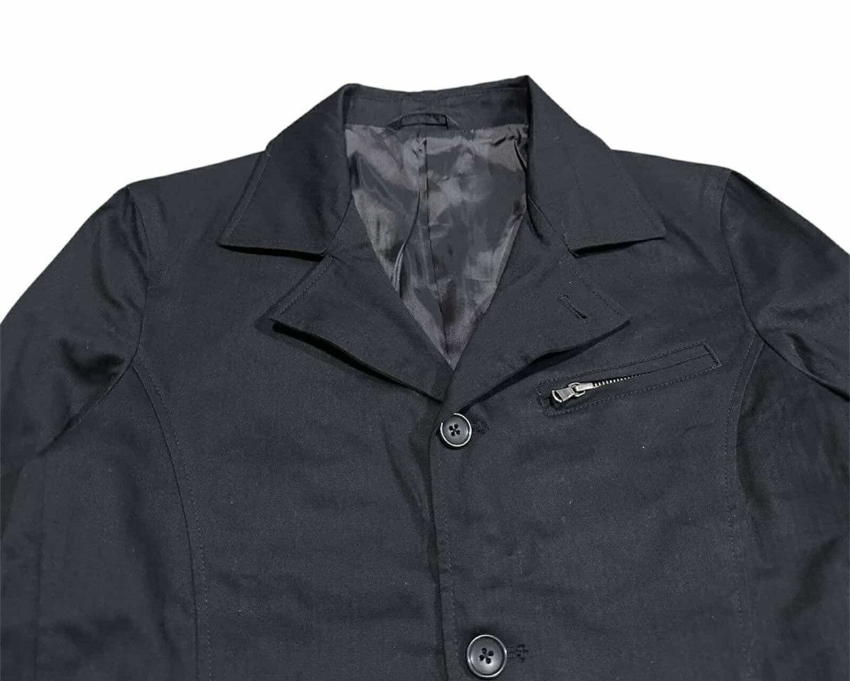 Issey Miyake 🔥Y2K Archived Tete Homme Zipper Blazer Jacket Punk Size US M / EU 48-50 / 2 - 6 Thumbnail