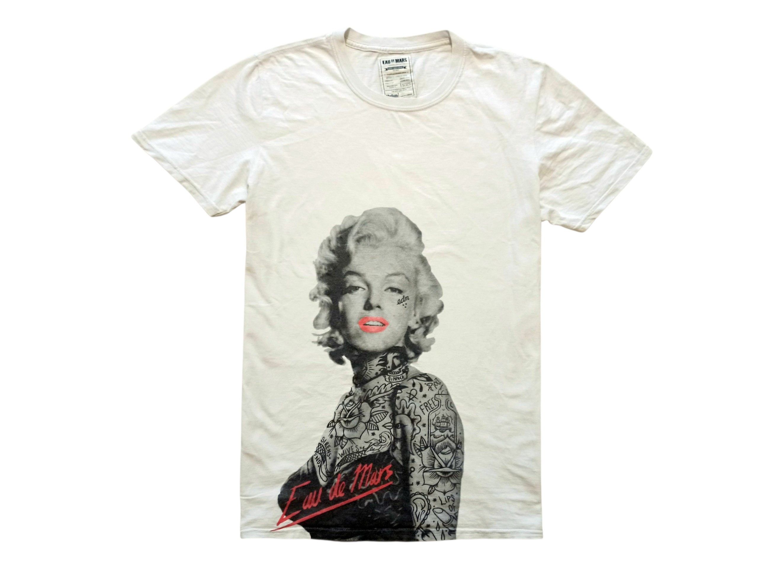 Other Eau De Mars Marilyn Monroe Tattoo Graphic Tee Archive 2012 Size US M / EU 48-50 / 2 - 1 Thumbnail