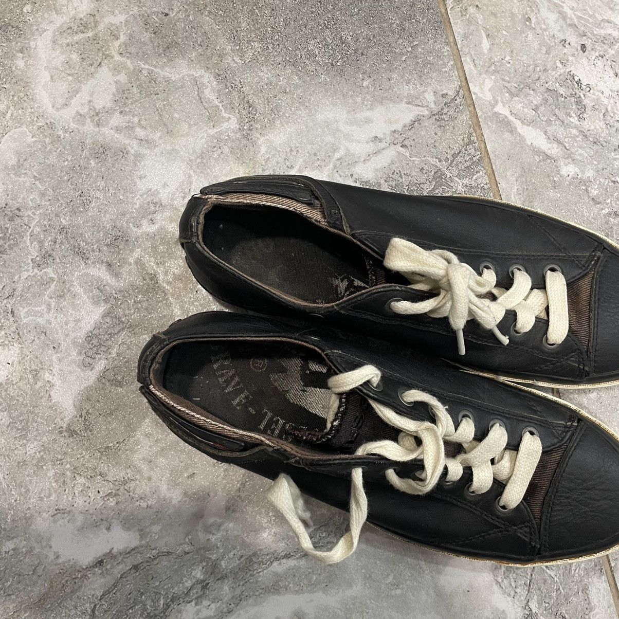 Diesel Vintage Diesel leather shoes sneakers boots y2k die rock sun Size US 9 / EU 42 - 11 Thumbnail