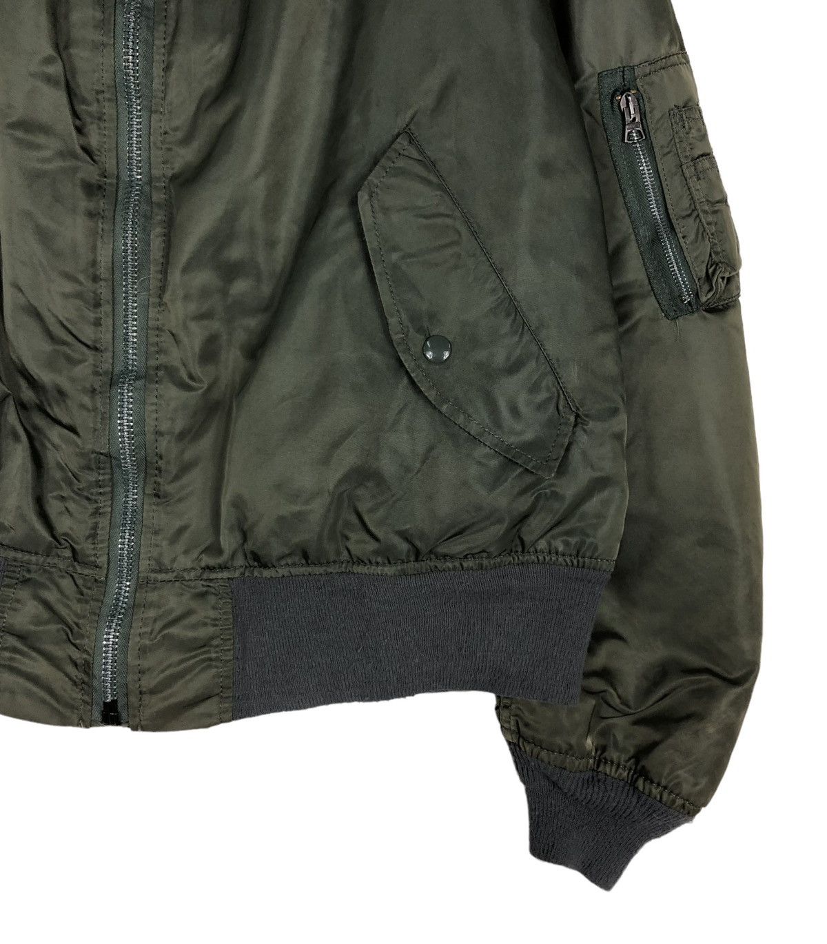 Alpha Industries 🔥VTG REVERSIBLE BOMBER JACKET MA-1 ALPHA INDUSTRIES USA Size US XL / EU 56 / 4 - 7 Thumbnail