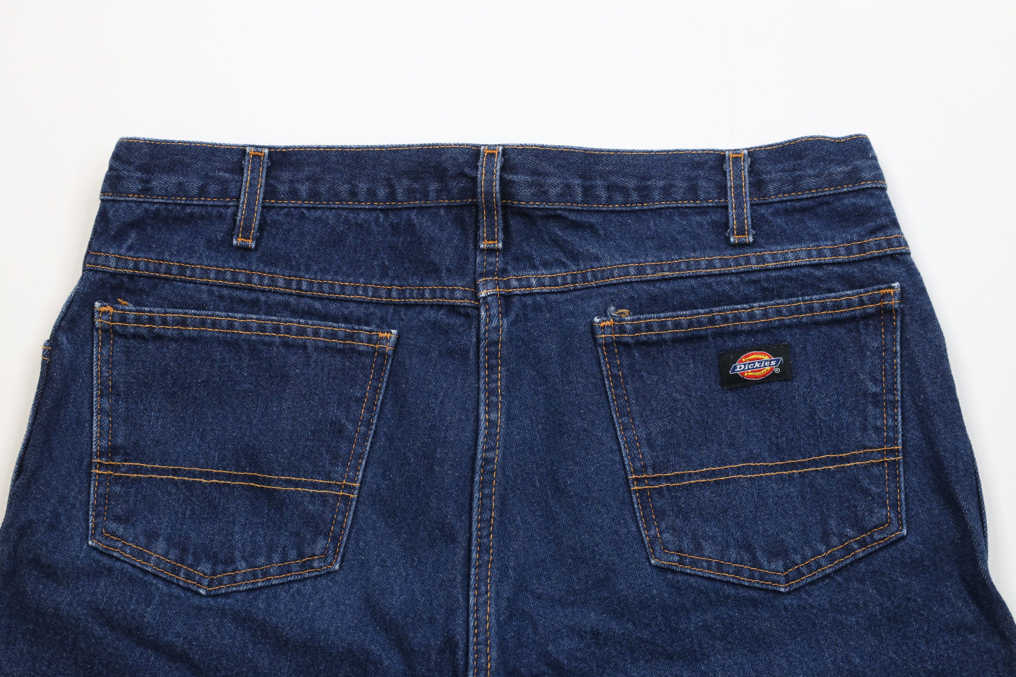 Dickies Vintage Y2K Dickies Denim Jeans Shorts Jorts Blue Cotton Size US 36 / EU 52 - 9 Thumbnail