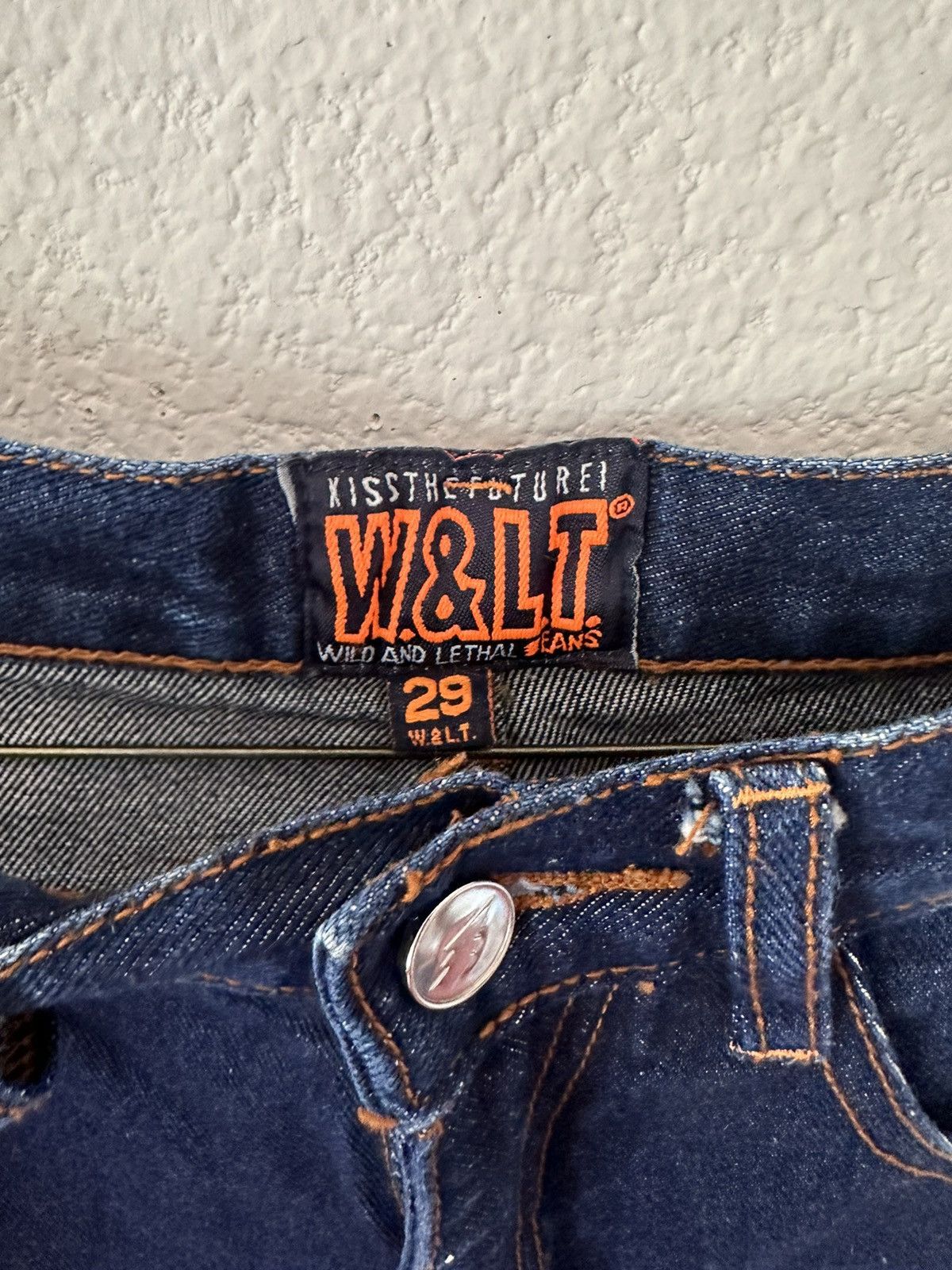 Walter Van Beirendonck wild & lethal trash “ slenderman denim ” Size US 30 / EU 46 - 5 Thumbnail