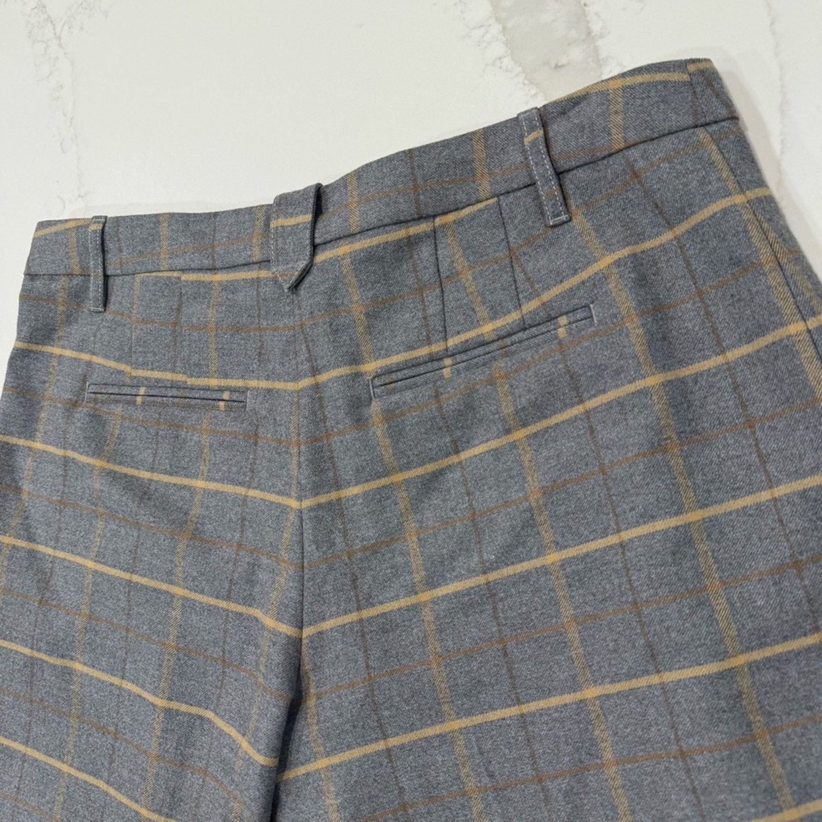 Anthropologie Anthropologie Cartonnier Plaid Pleated Shorts Womens 12 Size 34" / US 12 / IT 48 - 7 Thumbnail