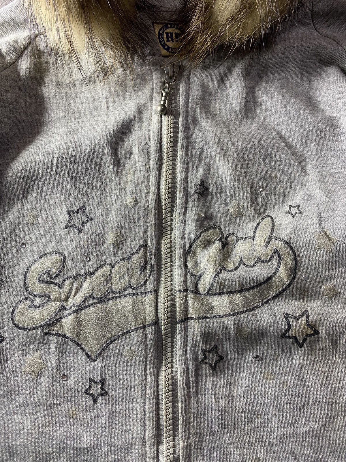 If Six Was Nine × Japanese Brand × Le Grande Bleu (L.G.B.) Vintage hot rice sweet girl faux fur hoodie Size US L / EU 52-54 / 3 - 4 Thumbnail