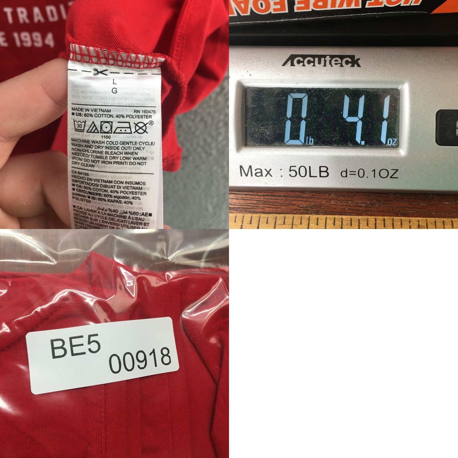 Old Navy Old Navy Tank Top Red Slim Fit Womens L Sleeveless American Flag Cotton Blend Tank Top Size L / US 10 / IT 46 - 9 Thumbnail