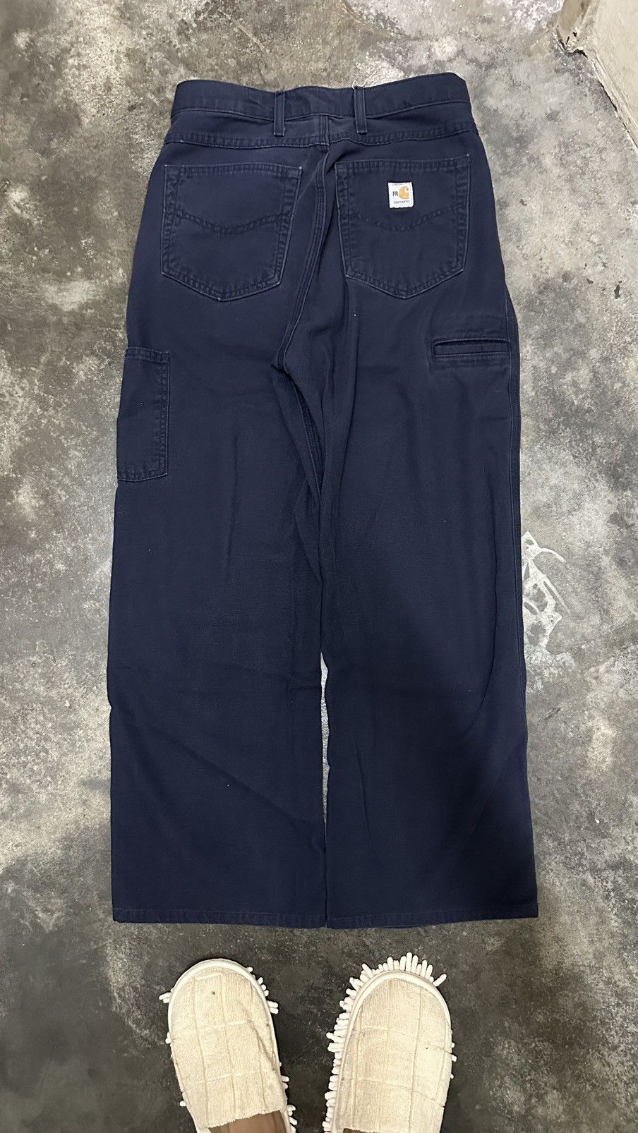 Carhartt Wip CARHARTT FIRE RESISTANT WORKWEAR CARPENTER PANTS Size US 31 - 2 Thumbnail